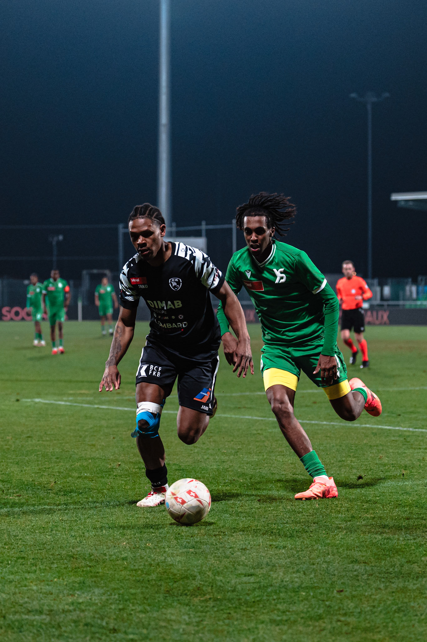 Yverdon Sport FC et Portalban-Gletterens au Stade Municipal (Christian António/LibsVisuals.com)