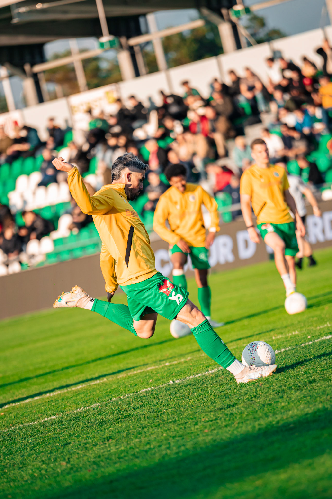 Yverdon Sport FC et FC Zürich au Stade Municipal. (Christian António/LibsVisuals.com)
