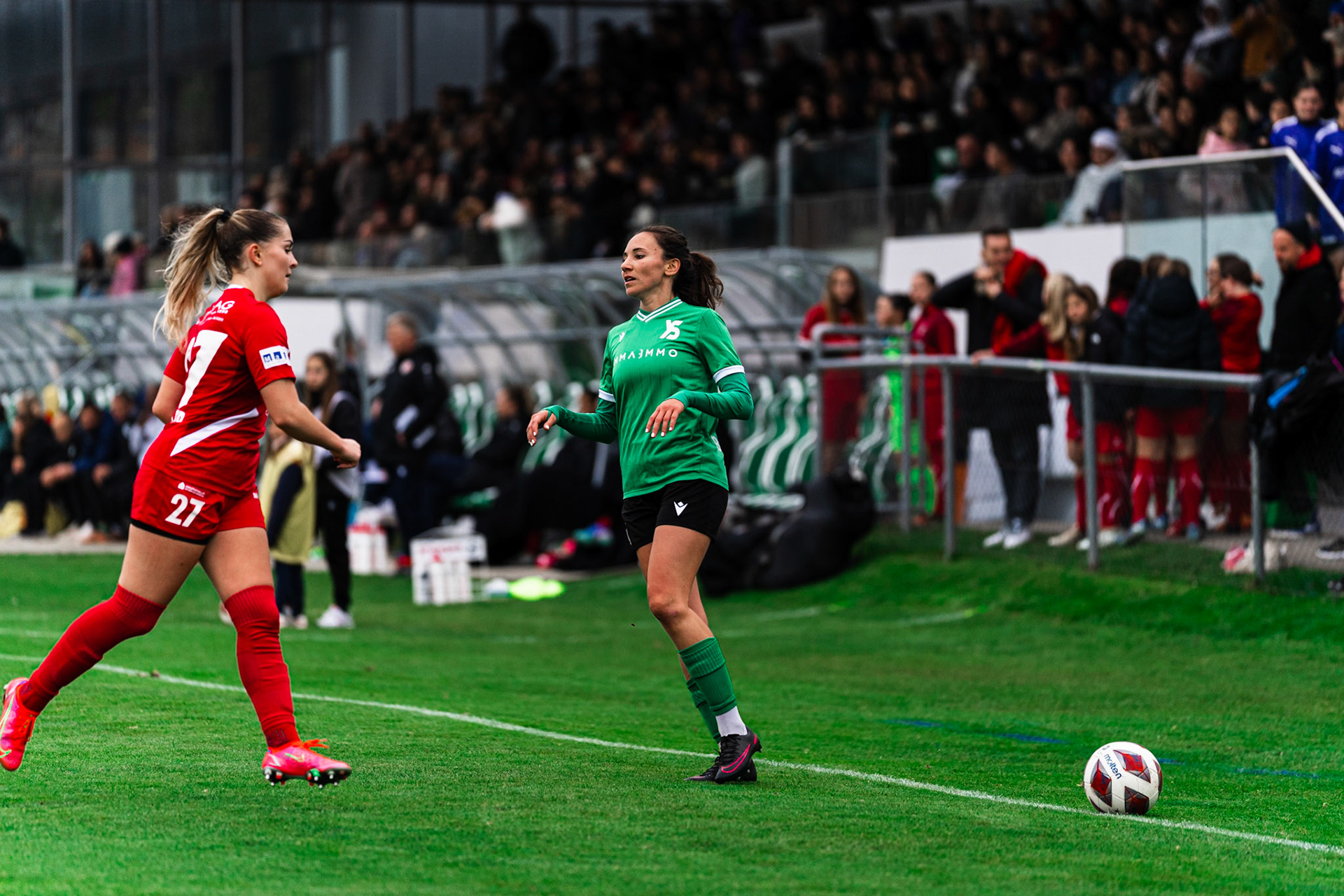 1/8 de finale - AXA coupe suisse Féminine Yverdon Sport FC - Frauenteam Thun Berner-Oberland