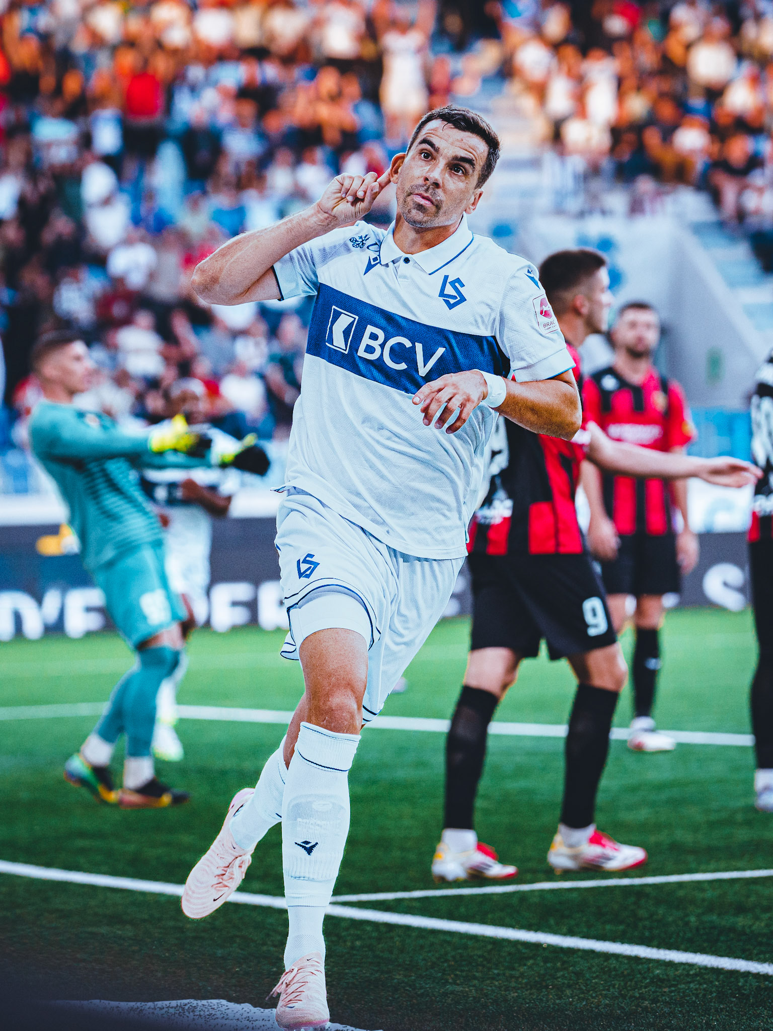 Lausanne-Sport - Vardar Skopje au Stade de la Tuilière. (Christian António/LibsVisuals.com)