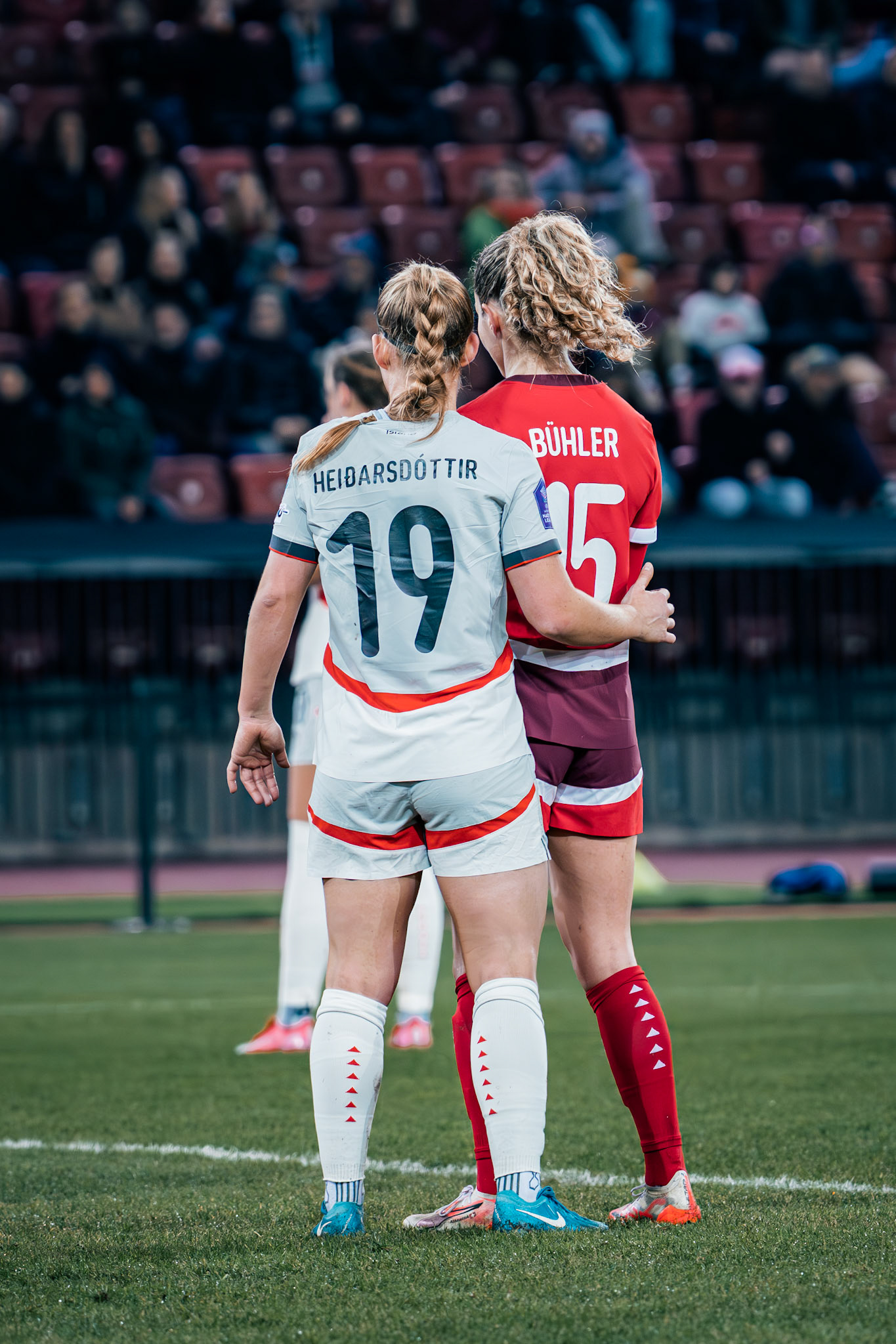 UEFA Women's Nations League Suisse - Islande au Stadion Letzigrund. (Christian António/LibsVisuals.com)