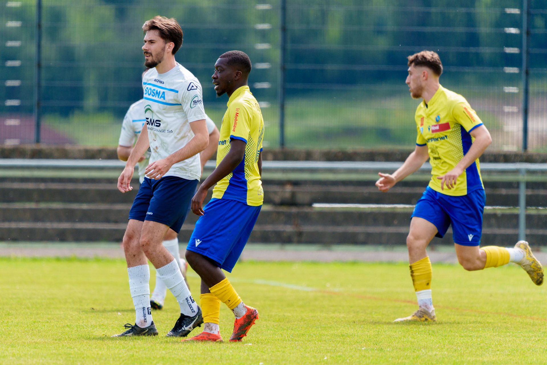 Match 2ème Ligue FC Bosna Yverdon - FC Vevey Sport II au Stade Sous-Ville à Baulmes
