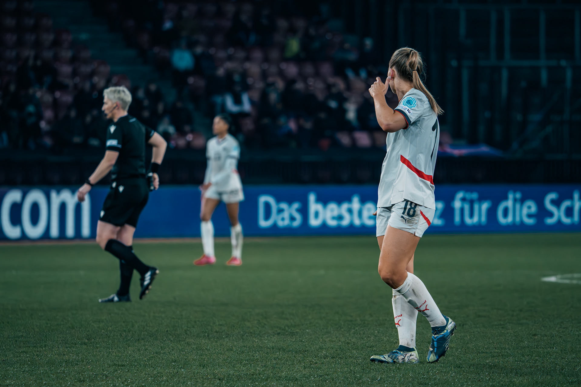 UEFA Women's Nations League Suisse - Islande au Stadion Letzigrund. (Christian António/LibsVisuals.com)