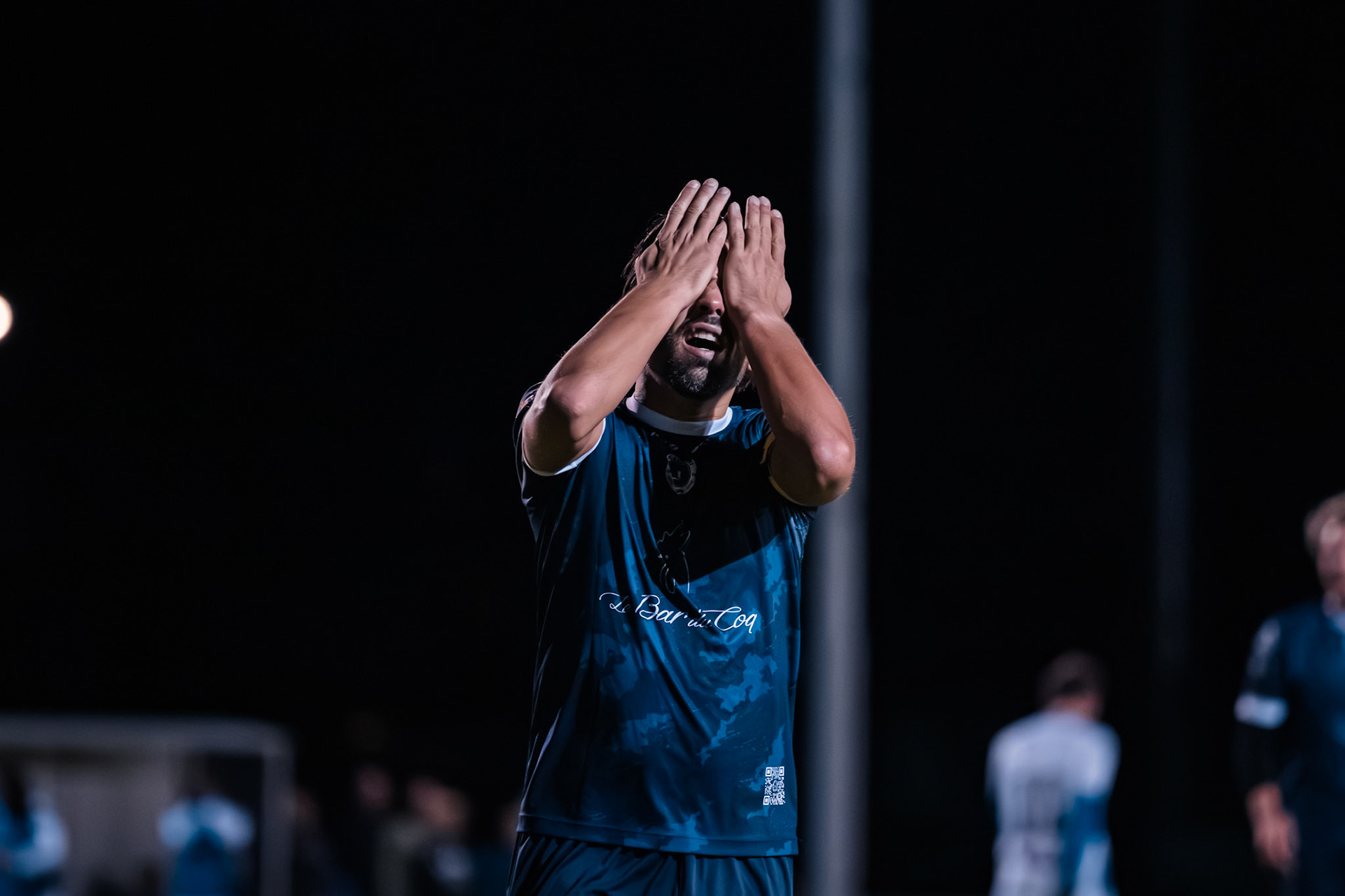 Match de championnat 3e ligue (Groupe 3) opposant le FC Azzurri Yverdon I au FC Bosna Yverdon I, au Stade Municipal, Yverdon. (Christian António/LibsVisuals.com)