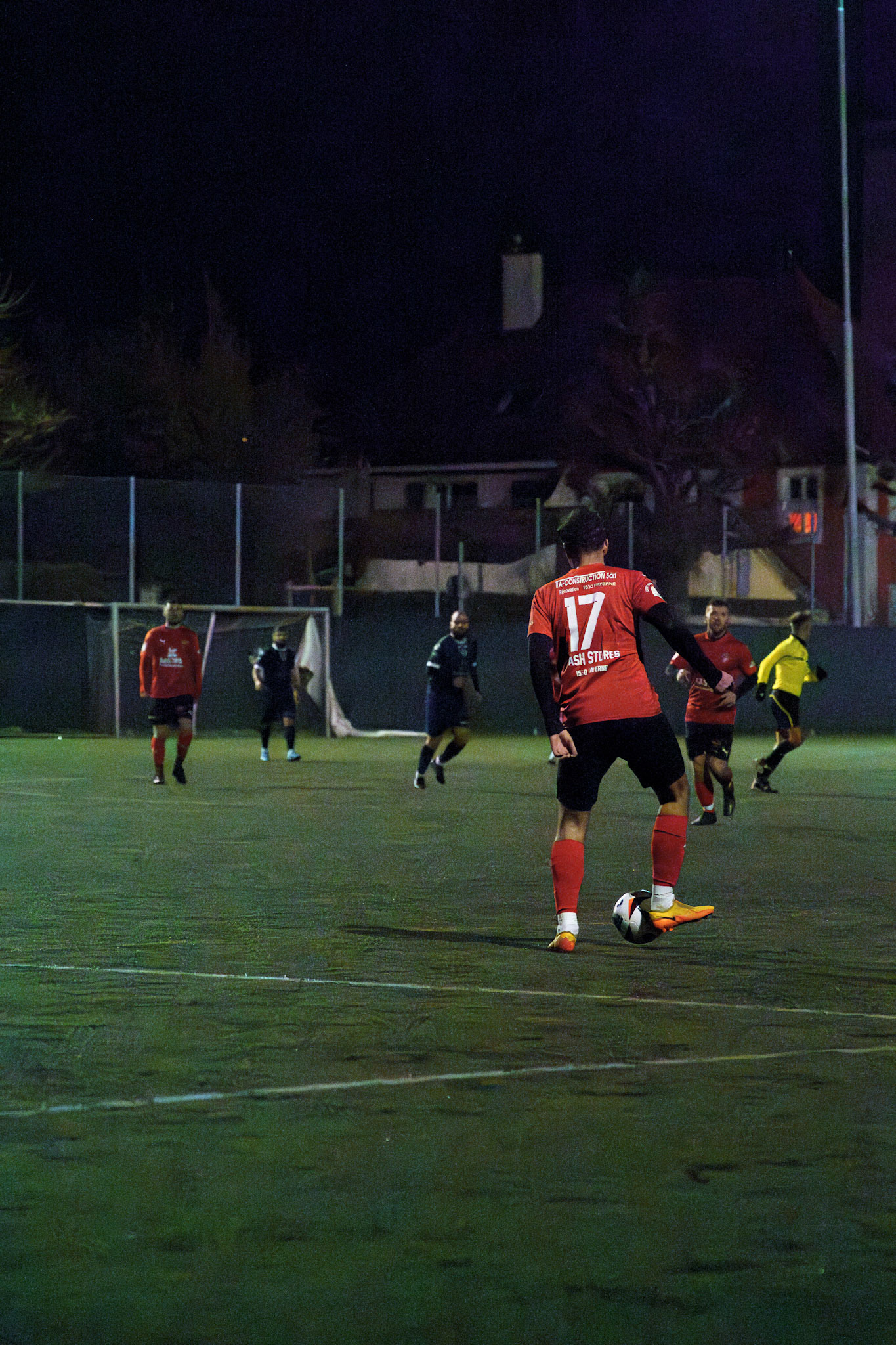 Match 3ème Ligue Iliria Payerne - Azzurri Yverdon au Stade Municipal à Payerne