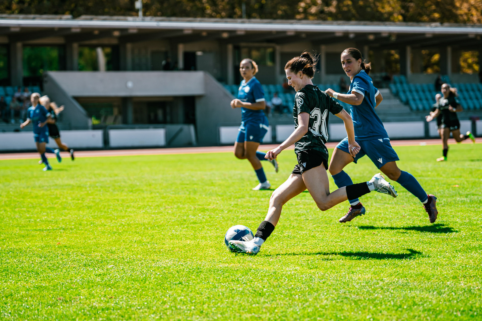 Match AXA Women’s Cup opposant FC Concordia Basel - Yverdon Sport FC au Sportanlagen St. Jakob. (Christian António/LibsVisuals.com)