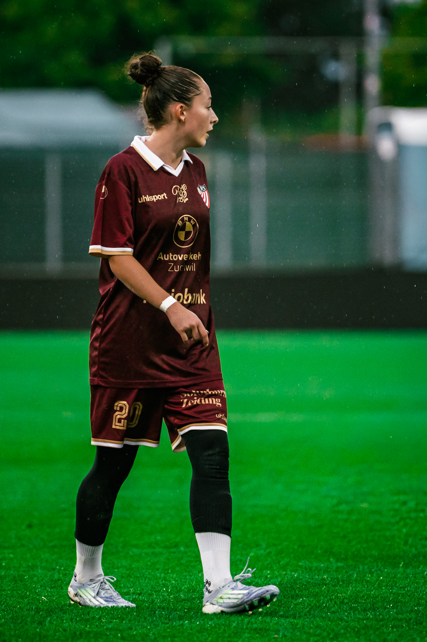 Match championnat LNB féminine opposant Yverdon Sport FC et FC Solothurn Frauen au Stade Municipal. (Christian António/LibsVisuals.com)