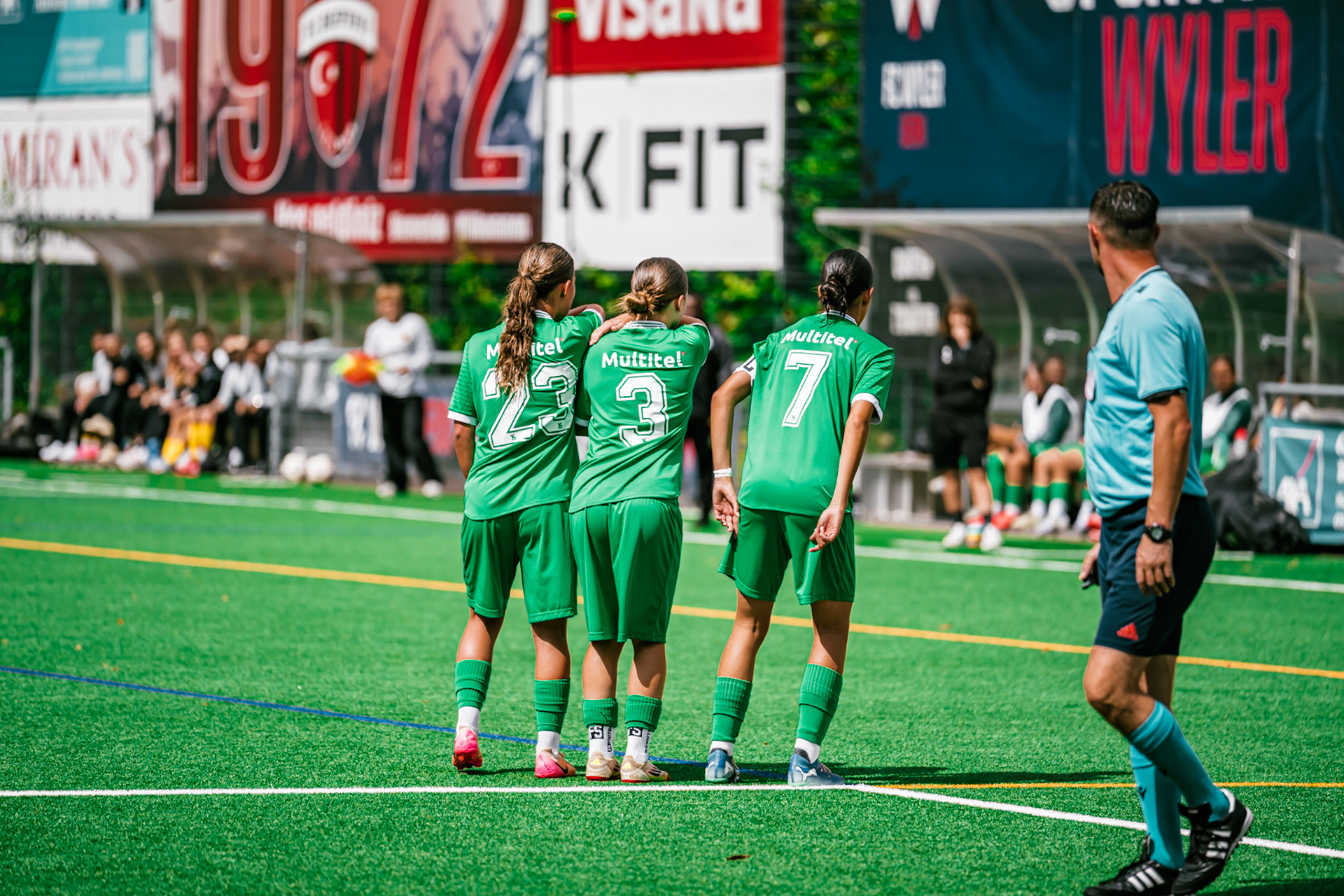 Match championnat opposant BSC YB Frauen U-20 - Yverdon Sport U-20 au Sportplatz Wyler. (Christian António/LibsVisuals.com)