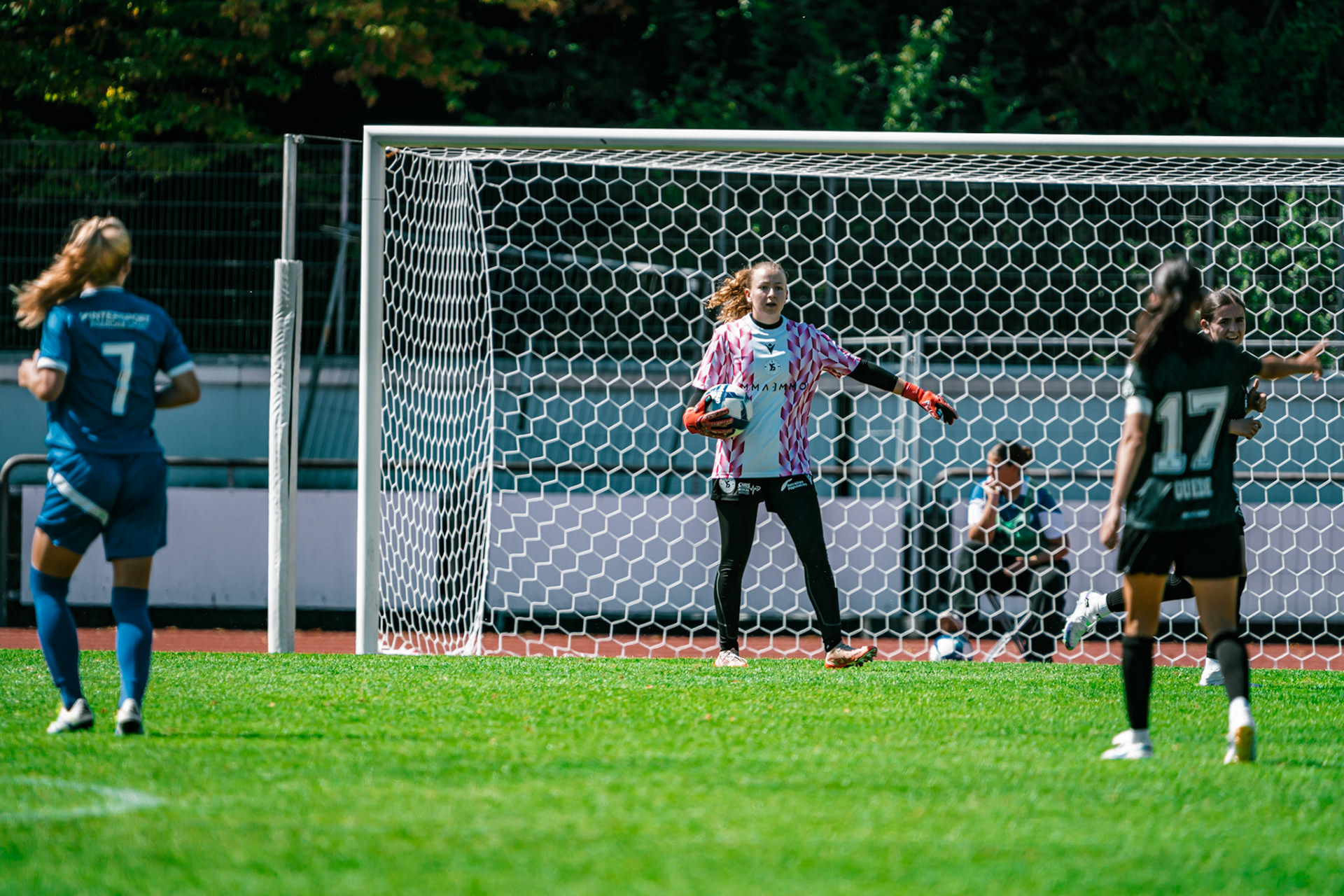 Match AXA Women’s Cup opposant FC Concordia Basel - Yverdon Sport FC au Sportanlagen St. Jakob. (Christian António/LibsVisuals.com)