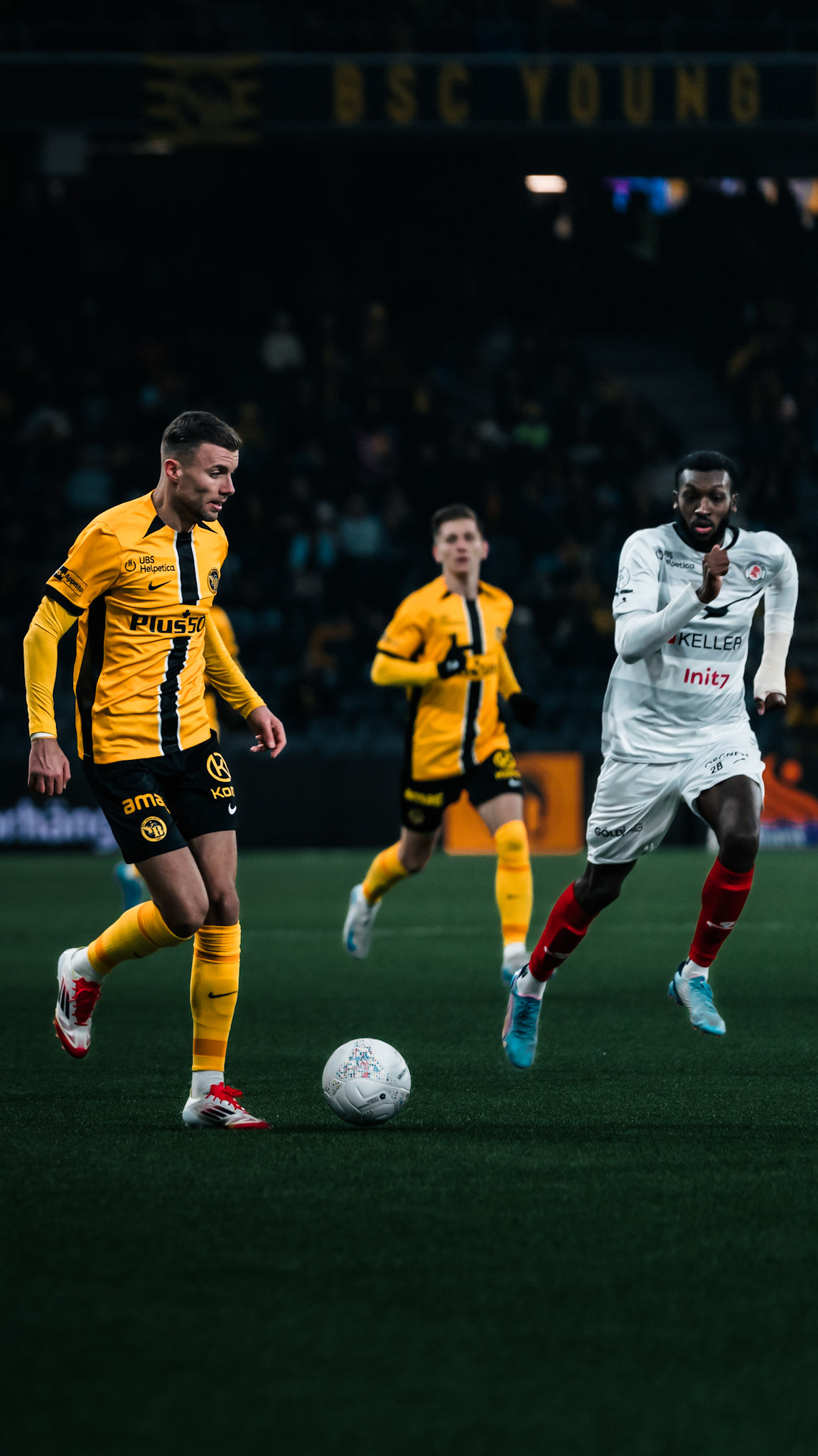 Darian Males, Milieu du BSC Young Boys lors du match entre BSC Young Boys et FC Winterthur au Stadion Wankdorf. (Christian António/LibsVisuals.com)