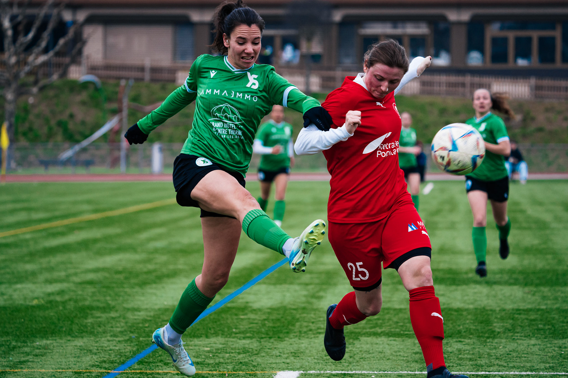 Match Amical entre FC Renens et Yverdon Sport FC au Stade sportif du Croset. (Christian António/LibsVisuals.com)