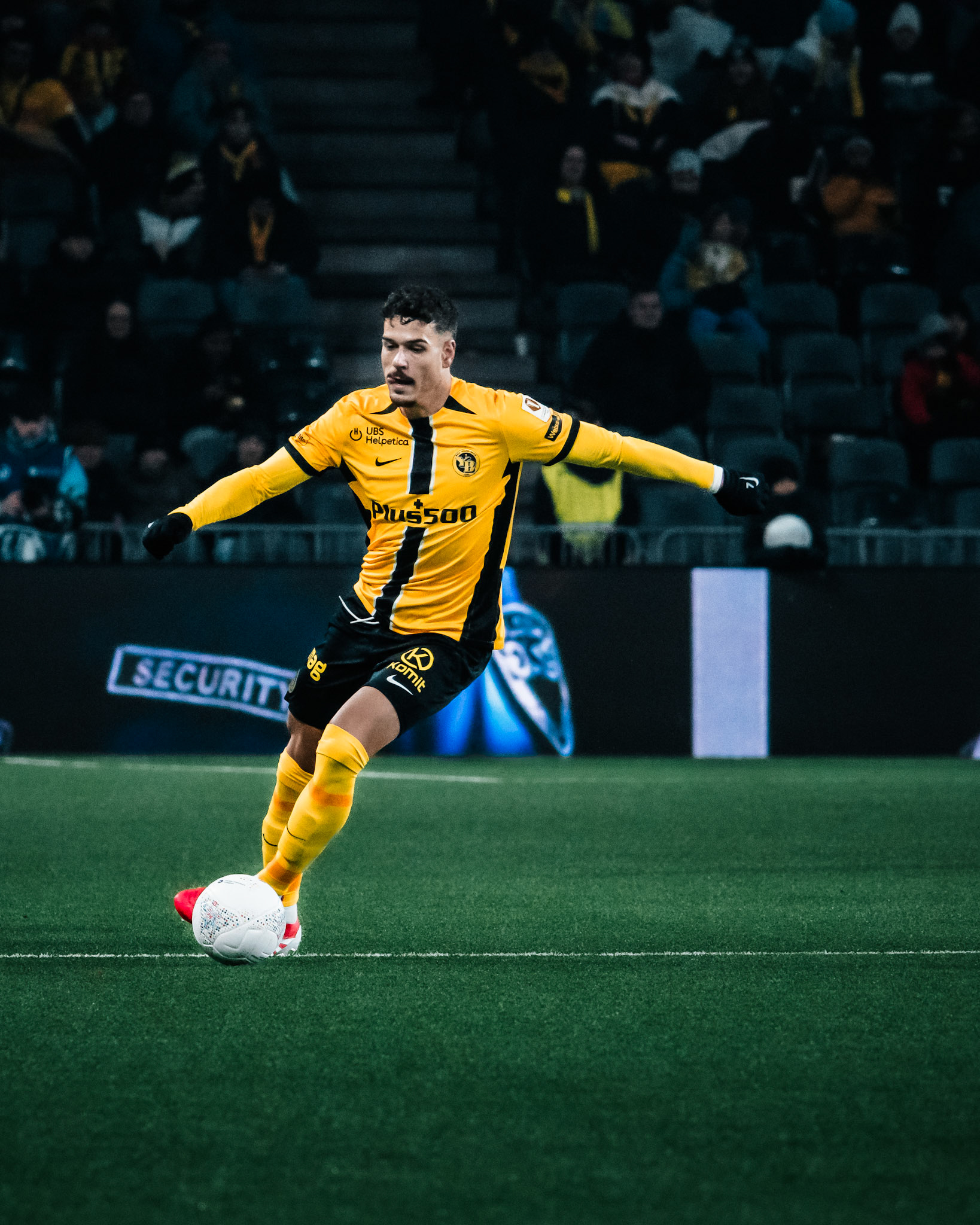 Filip Ugrinic, Milieu du BSC Young Boys lors du match entre BSC Young Boys et FC Winterthur au Stadion Wankdorf. (Christian António/LibsVisuals.com)