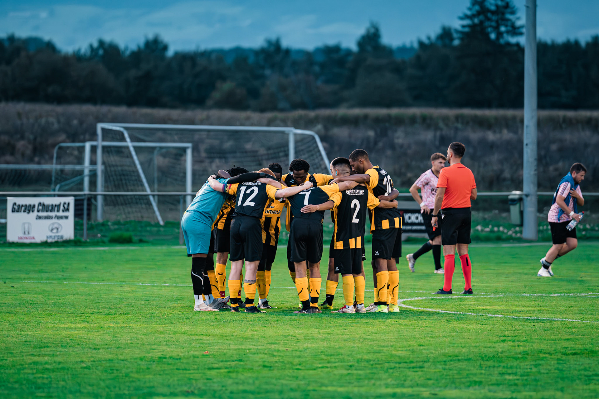 Match BCV Cup opposant FC Corcelles-Payerne I – FC Poliez-Pittet IA à la Place de sports Freybonnaz. (Christian António/LibsVisuals.com)