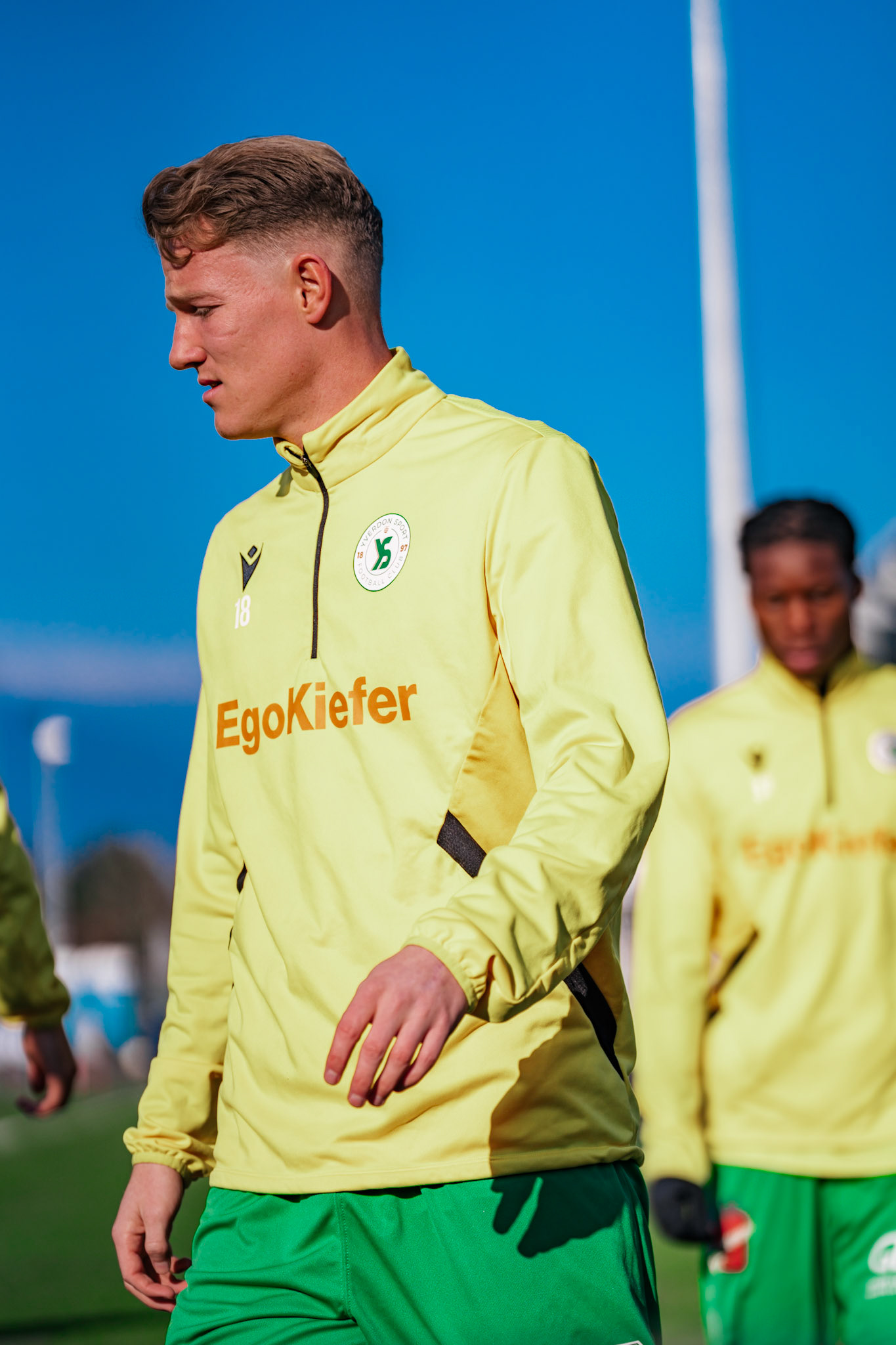 Yverdon Sport FC et FC Luzern au Stade Municipal. (Christian António/LibsVisuals.com)