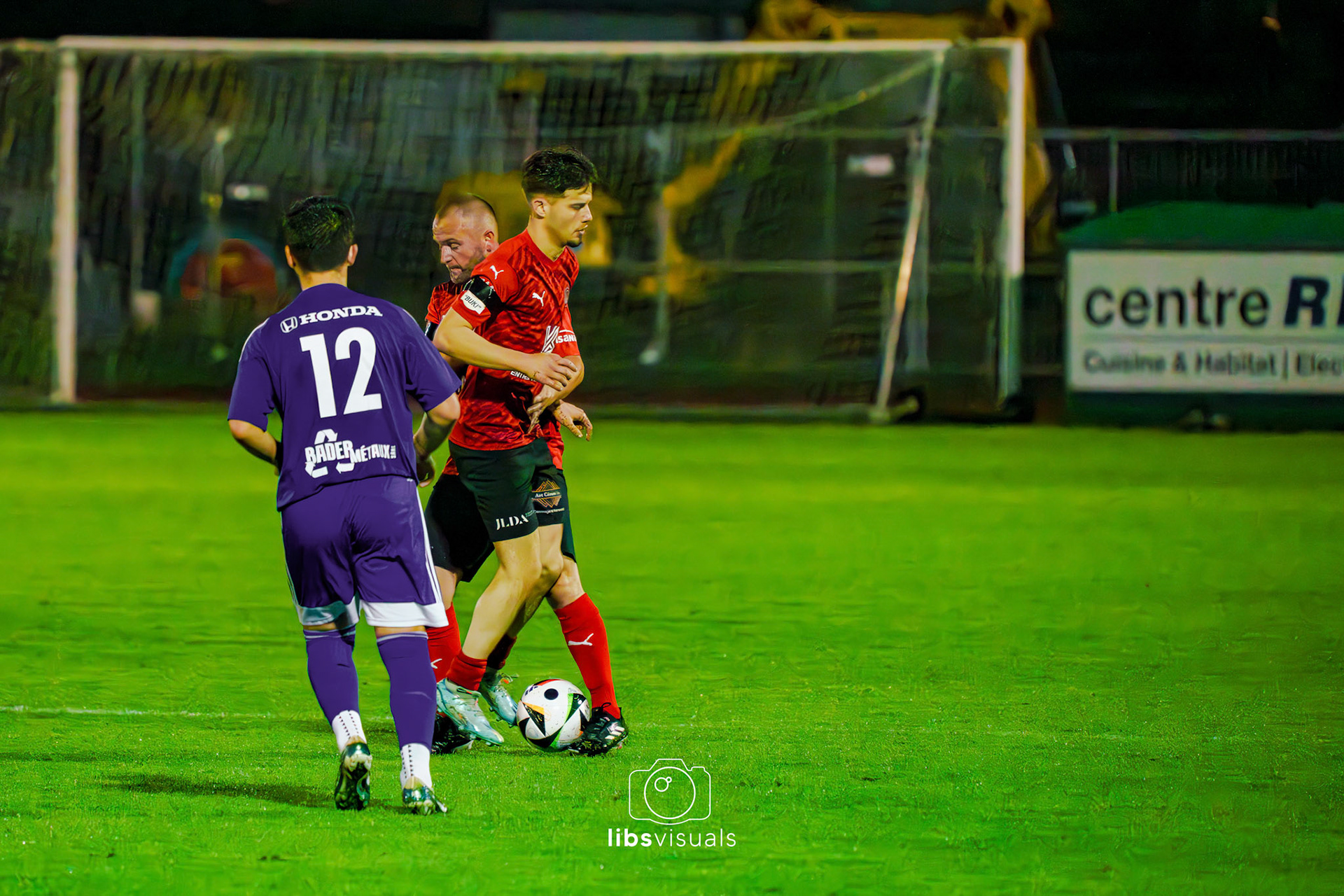 Match de barrage - Promotion 3ème ligue FC Iliria Payerne - FC Champvent au Stade Municipal à Payerne