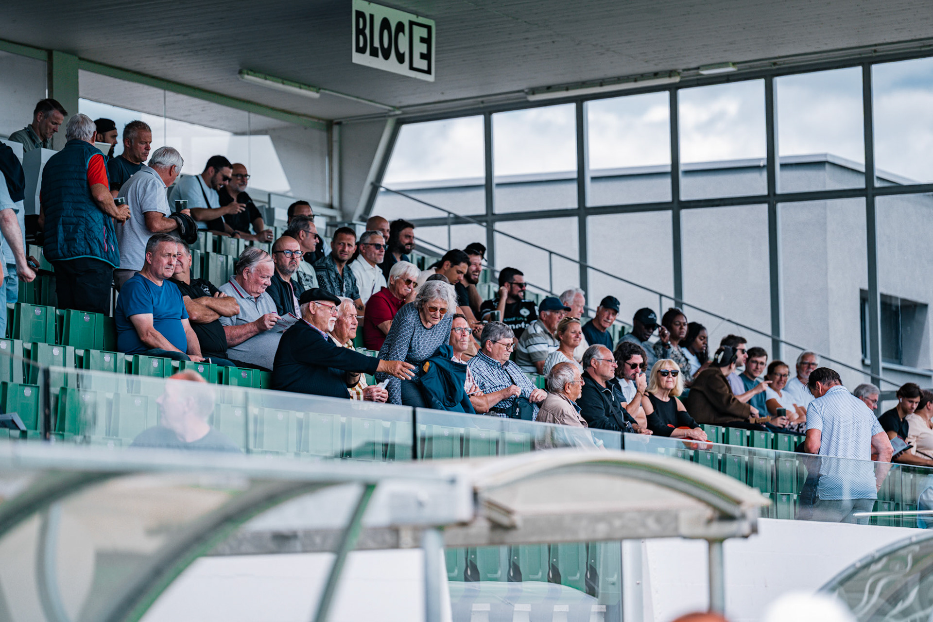 Match opposant Yverdon Sport FC face au Stade Lausanne Ouchy au Stade Municipal. (Christian António/LibsVisuals.com)