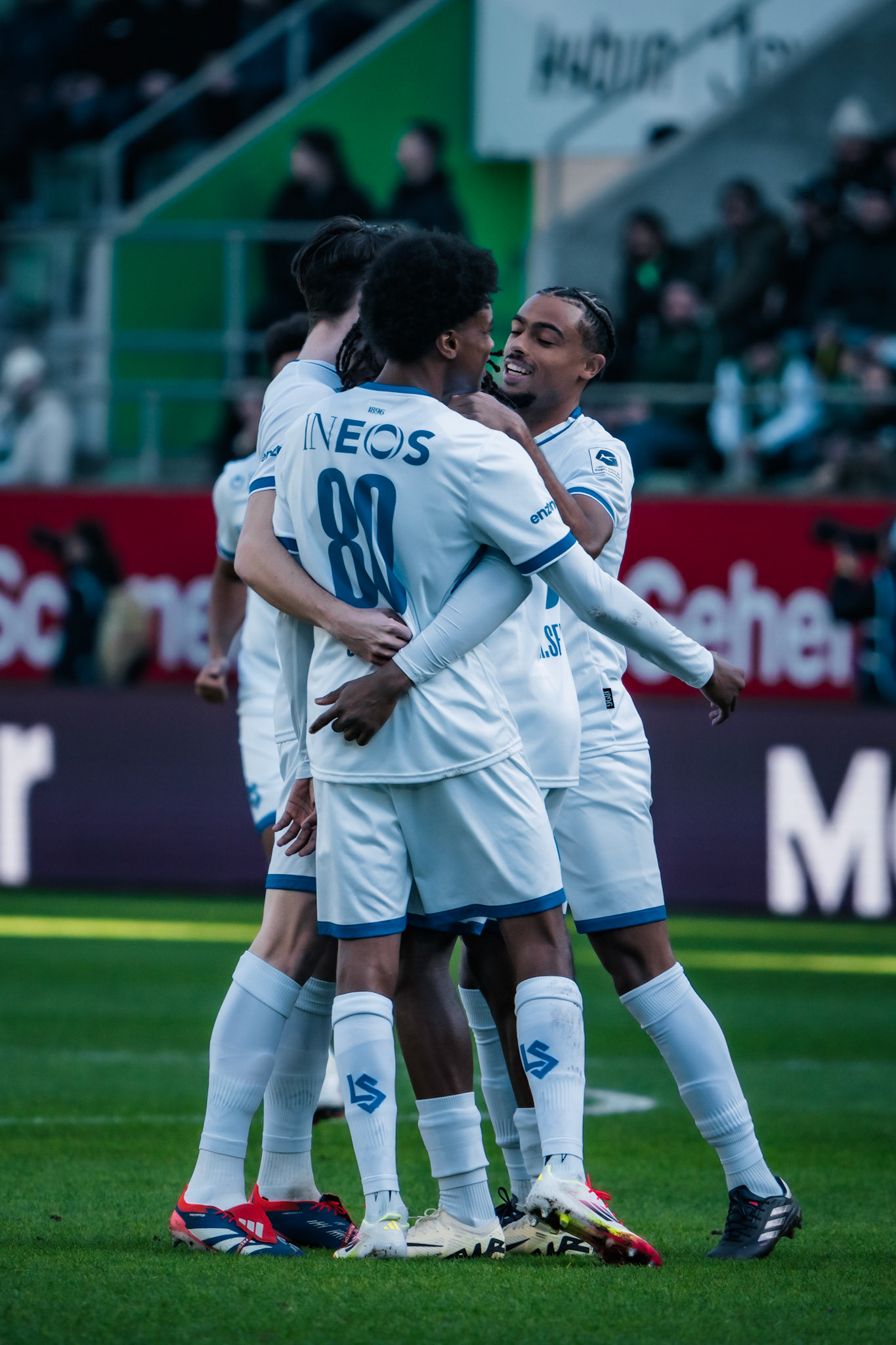 FC Saint-Gall 1879 et Lausanne-Sport FC au Kybunpark. (Christian António/LibsVisuals.com)
