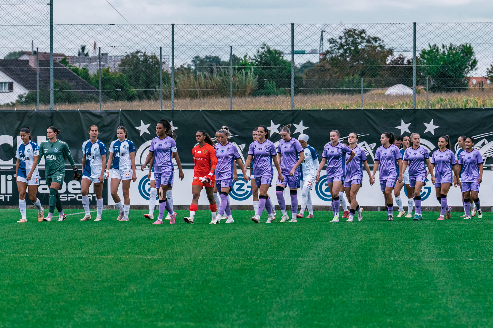 Match de l’AXA Women’s Super League opposant GC Frauenfussball et FC Basel 1893 au GC/Campus, Niederhasli (Platz 1). (Christian António/LibsVisuals.com)