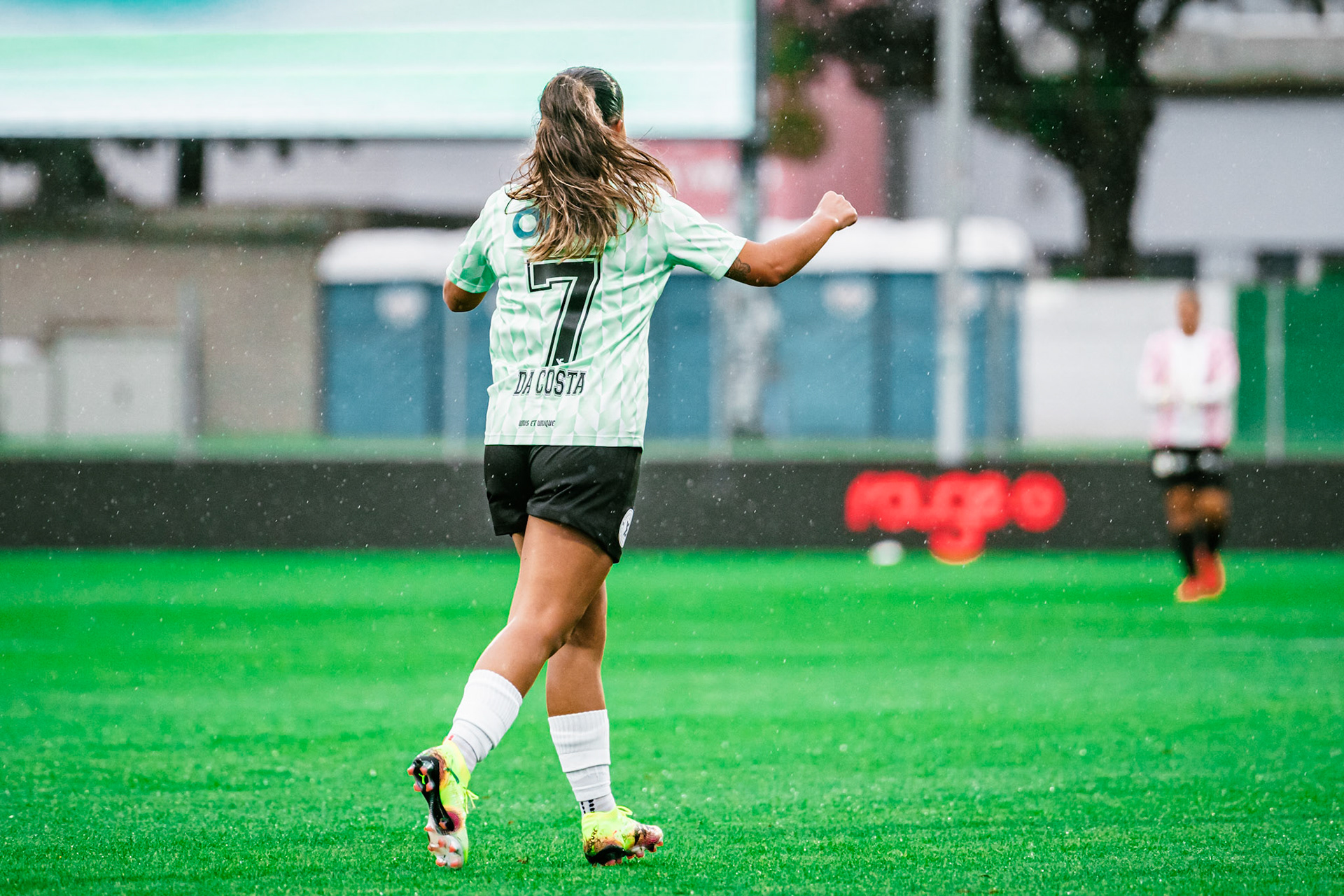 Match championnat LNB féminine opposant Yverdon Sport FC et FC Solothurn Frauen au Stade Municipal. (Christian António/LibsVisuals.com)