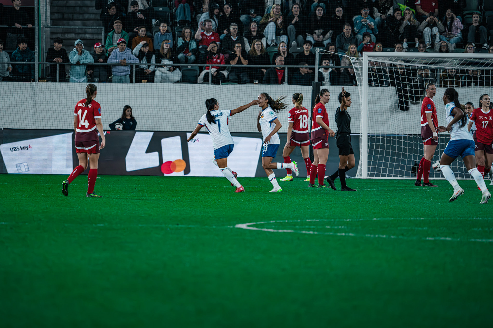 UEFA Women’s Nations League Suisse - France au Kybunpark. (Christian António/LibsVisuals.com)