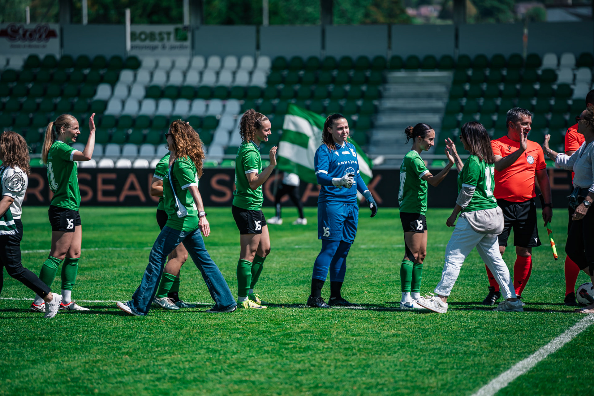 Yverdon Sport FC et FC Schlieren au Stade Municipal. (Christian António/LibsVisuals.com)