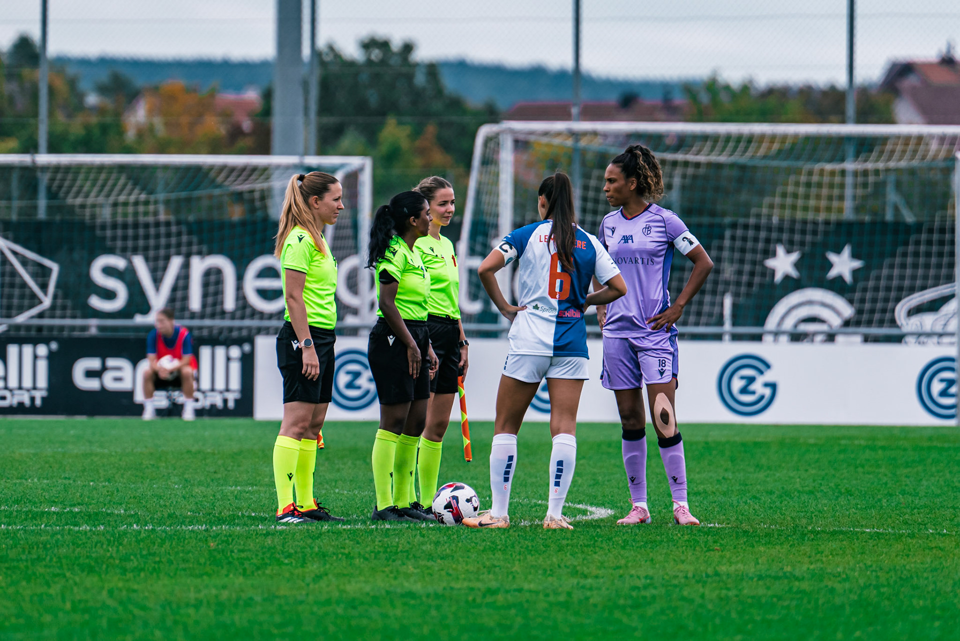 Match de l’AXA Women’s Super League opposant GC Frauenfussball et FC Basel 1893 au GC/Campus, Niederhasli (Platz 1). (Christian António/LibsVisuals.com)
