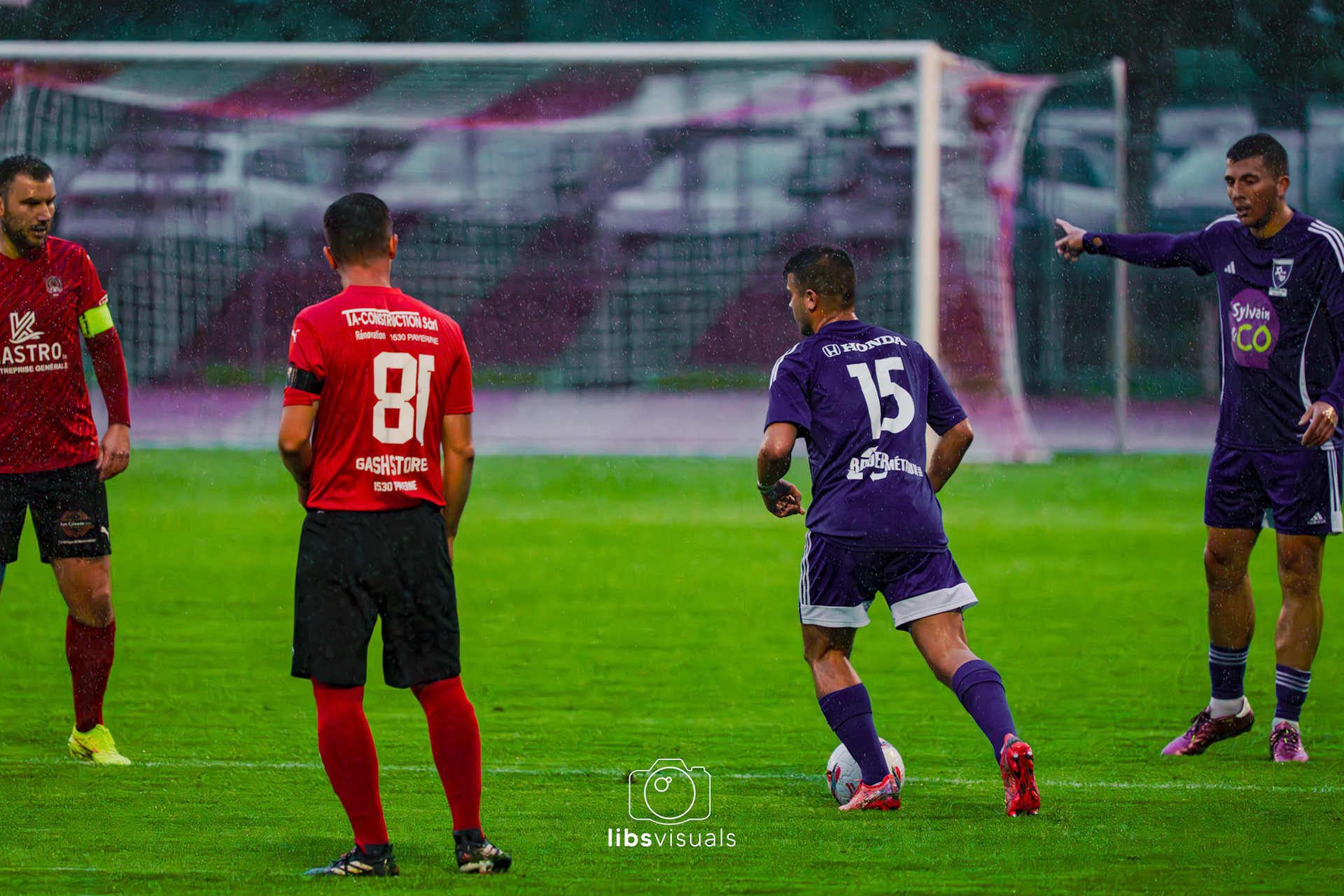 Match de barrage - Promotion 3ème ligue FC Iliria Payerne - FC Champvent au Stade Municipal à Payerne