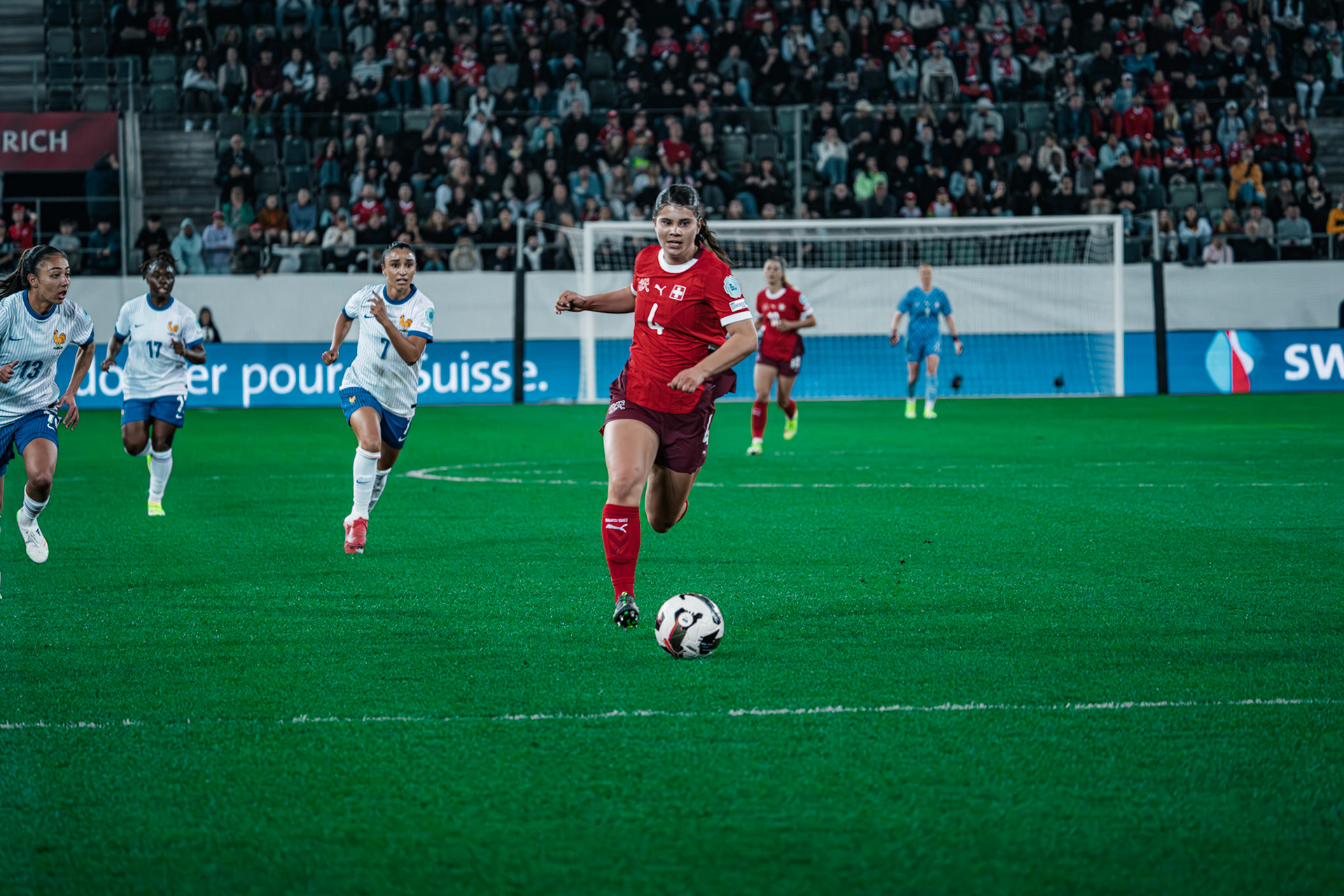 UEFA Women’s Nations League Suisse - France au Kybunpark. (Christian António/LibsVisuals.com)