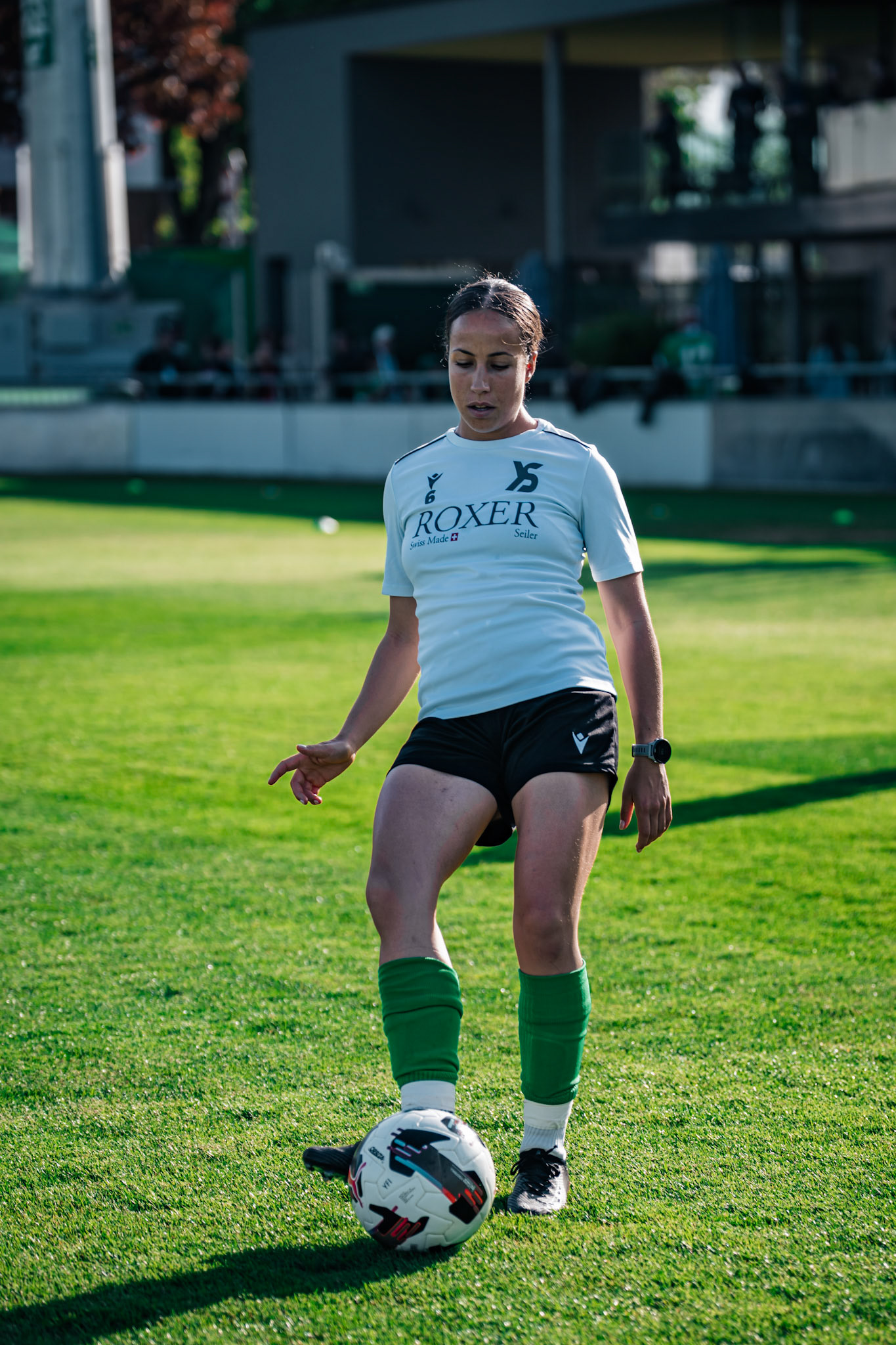 Yverdon Sport FC et FC Rapperswil-Jona au Stade Municipal. (Christian António/LibsVisuals.com)