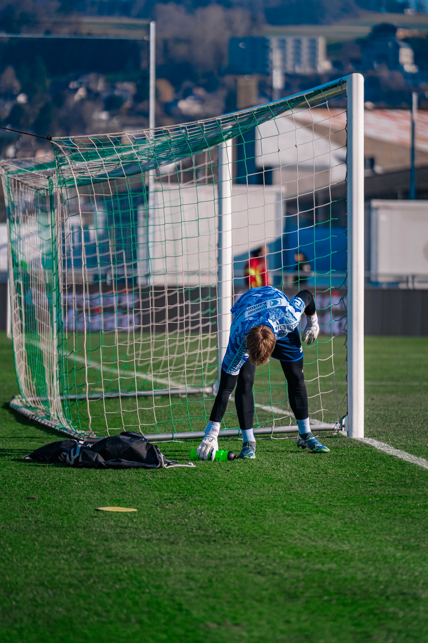 Yverdon Sport FC et FC Luzern au Stade Municipal. (Christian António/LibsVisuals.com)