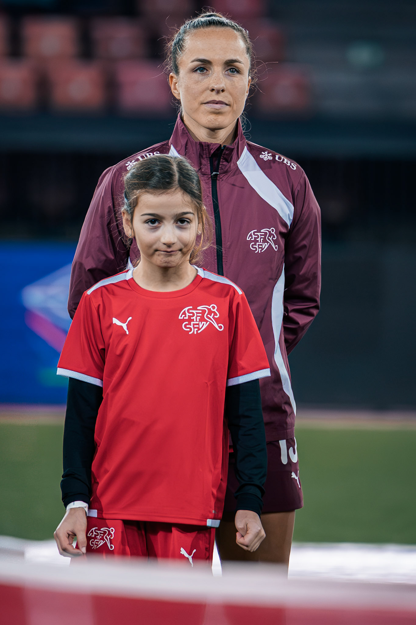 UEFA Women's Nations League Suisse - Islande au Stadion Letzigrund. (Christian António/LibsVisuals.com)
