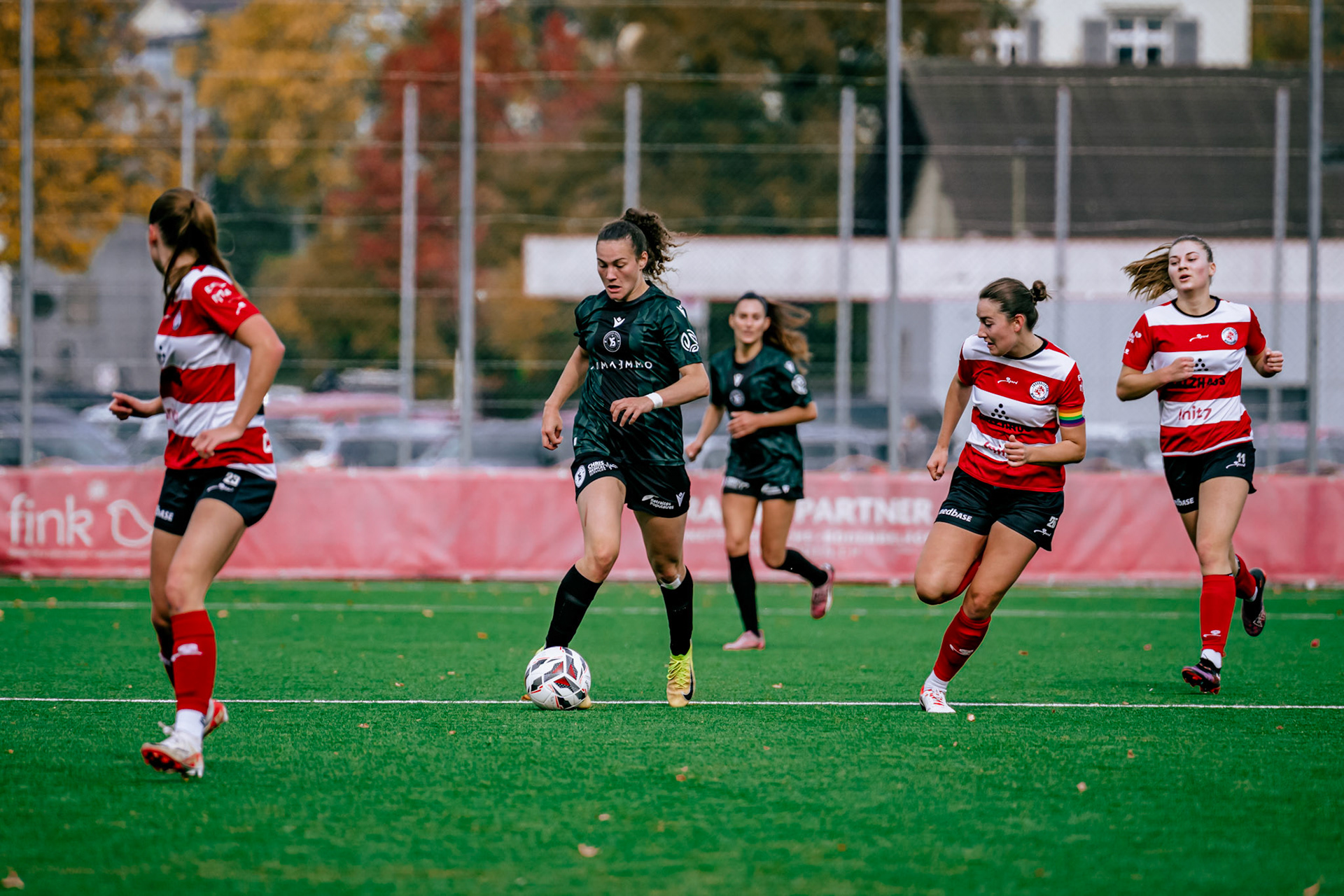 Match de championnat LNB Féminine opposant le FC Winterthur et Yverdon Sport FC au Schützenwiese, Winterthur. (Christian António/LibsVisuals.com)