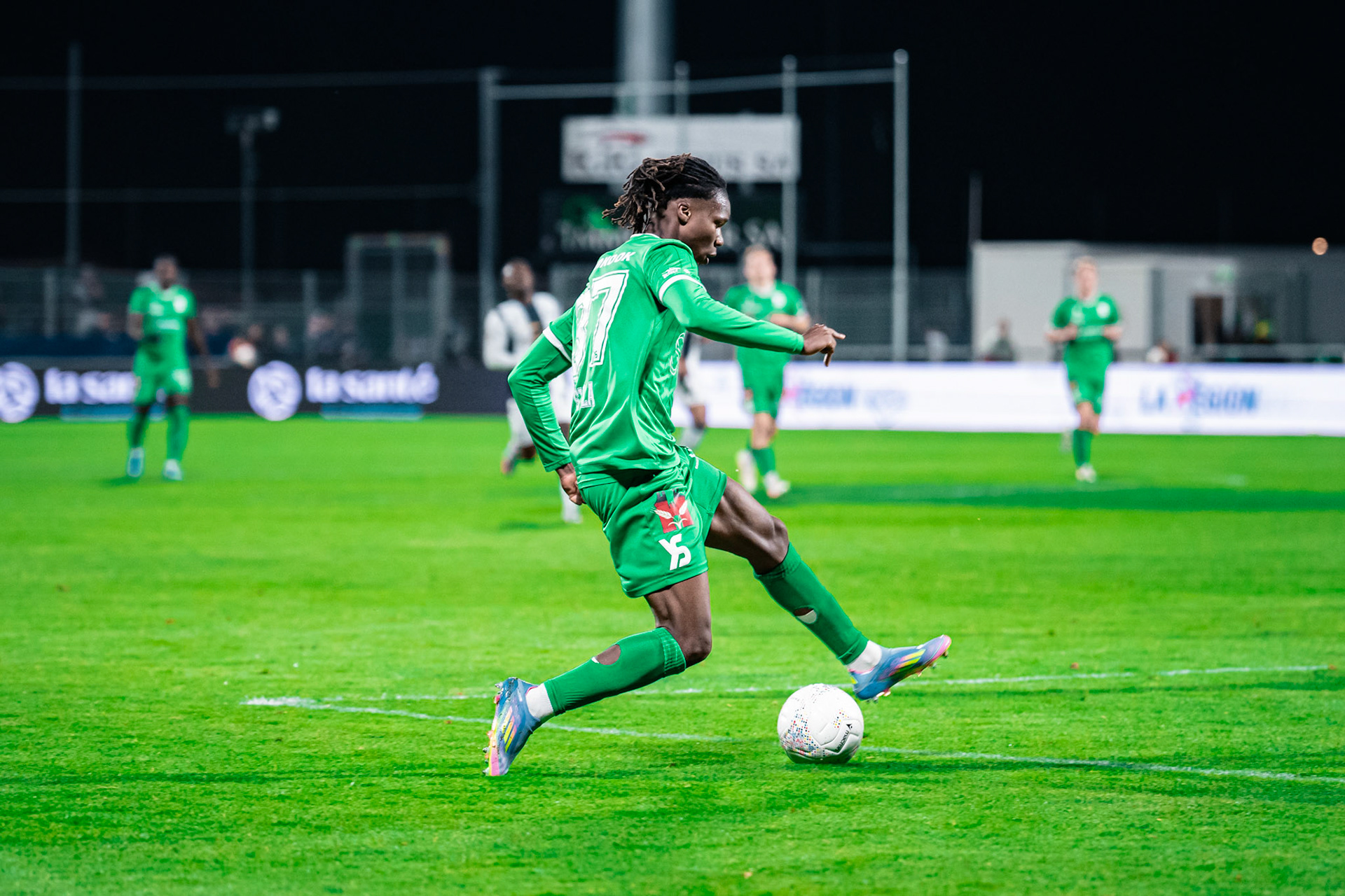 Yverdon Sport FC et FC Zürich au Stade Municipal. (Christian António/LibsVisuals.com)