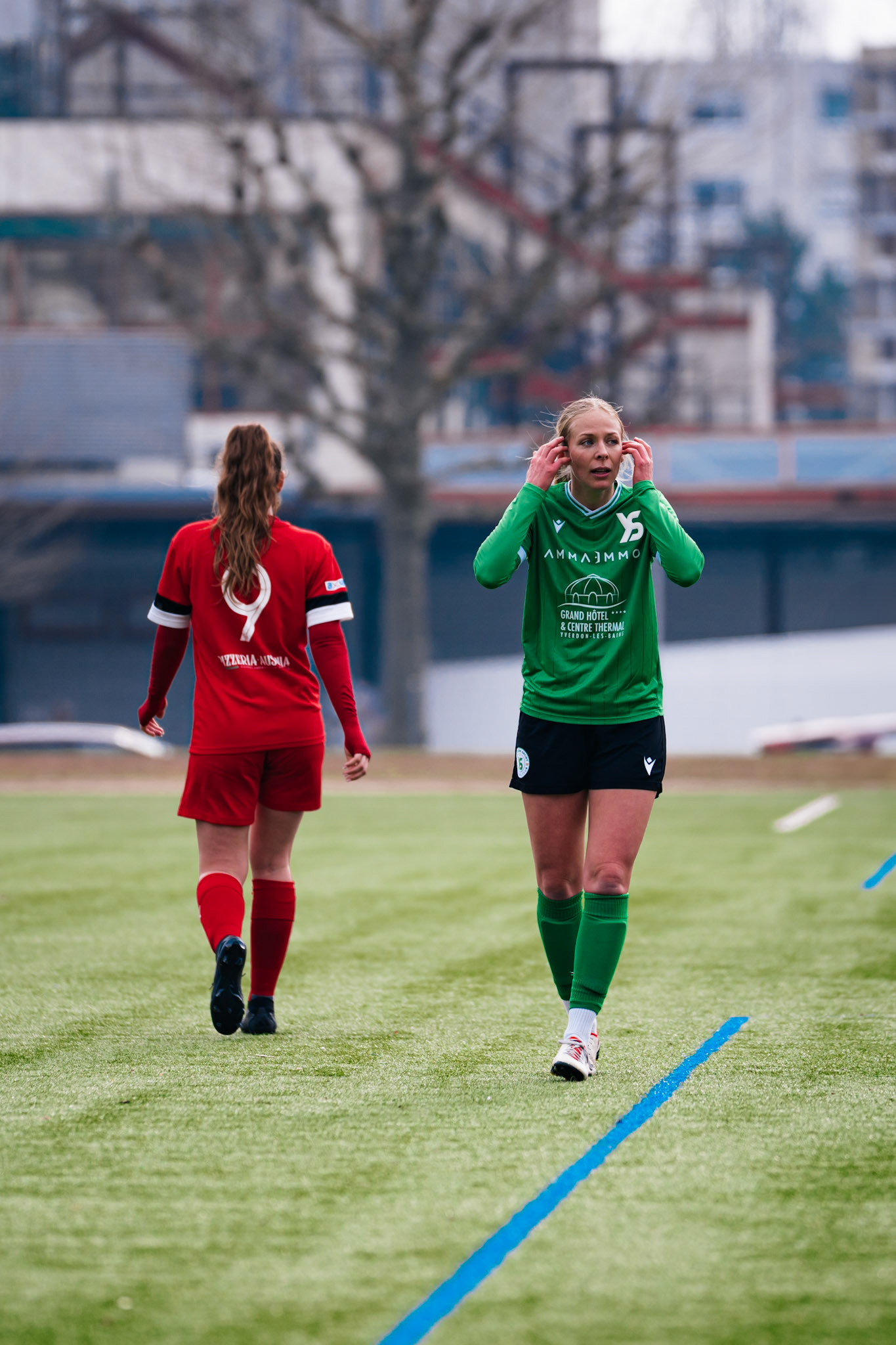 Match Amical entre FC Renens et Yverdon Sport FC au Stade sportif du Croset. (Christian António/LibsVisuals.com)