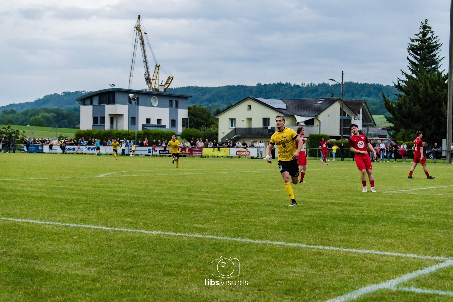 Match de barrage - promotion 3ème ligue FC Domdidier I - FC Richemond I au Stade du Pâquier  à Domdidier