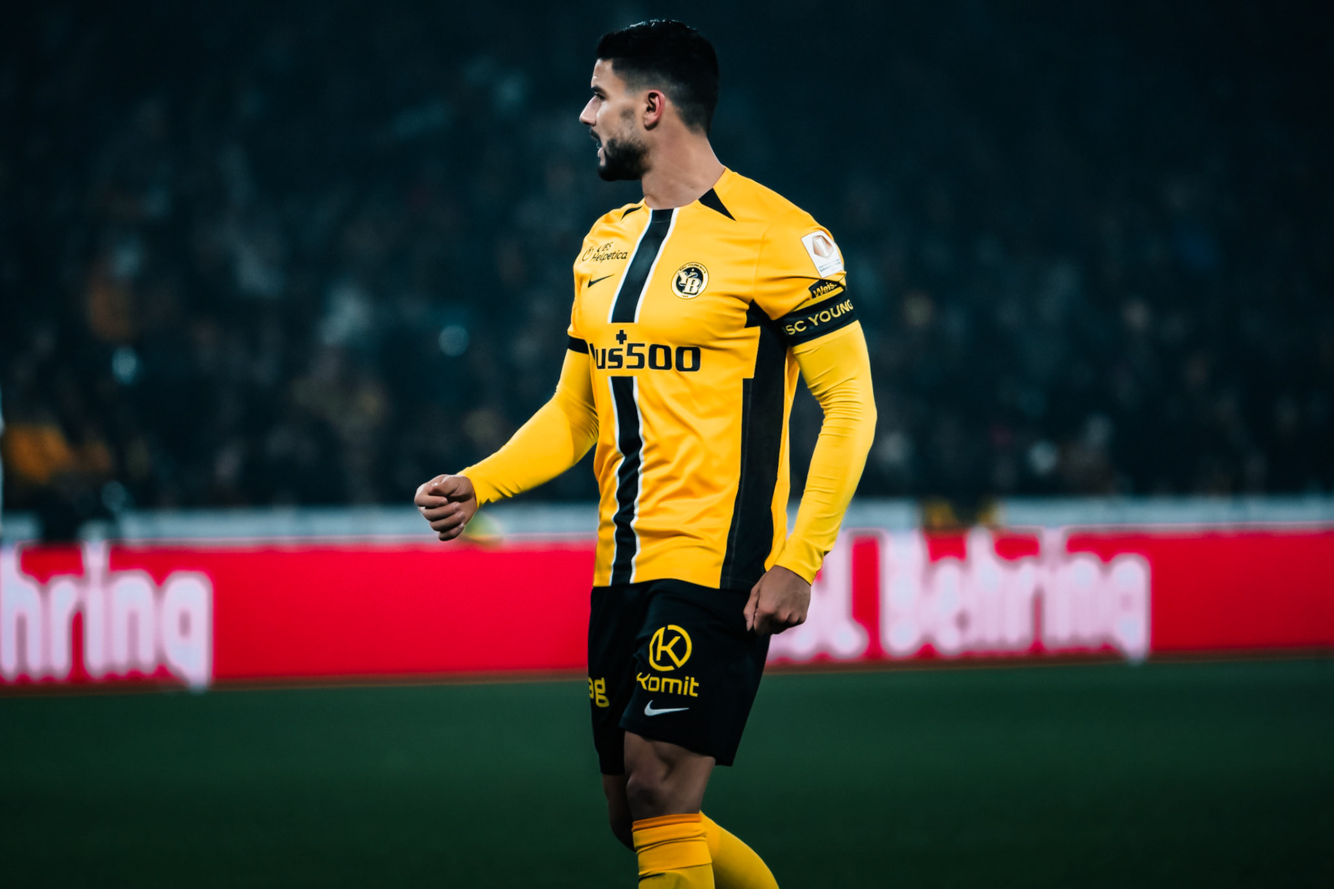 Loris Benito, Défenseur du BSC Young Boys lors du match entre BSC Young Boys et FC Winterthur au Stadion Wankdorf. (Christian António/LibsVisuals.com)