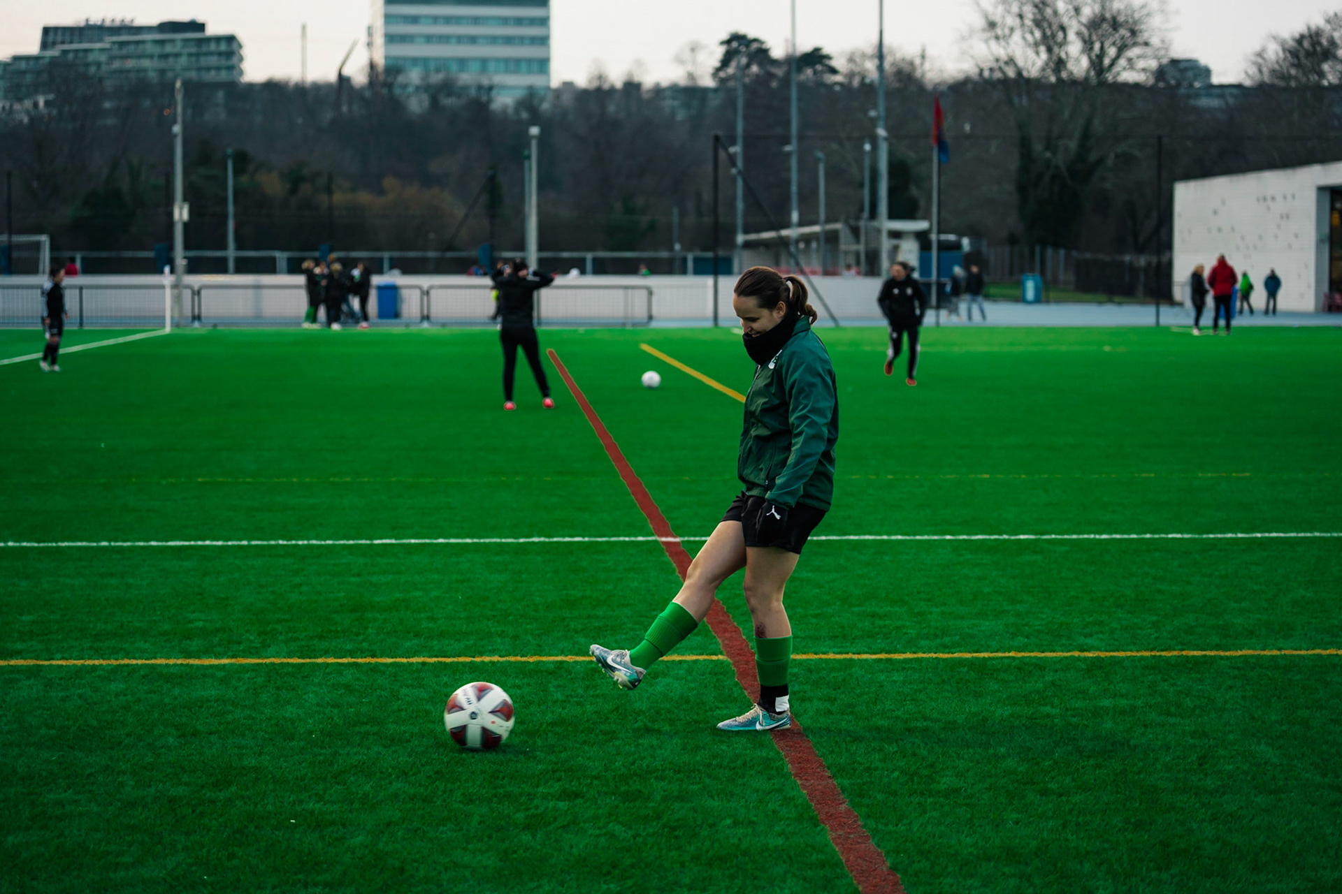 FFV Basel et Yverdon Sport FC au Campus FC Basel (Christian António/LibsVisuals.com)