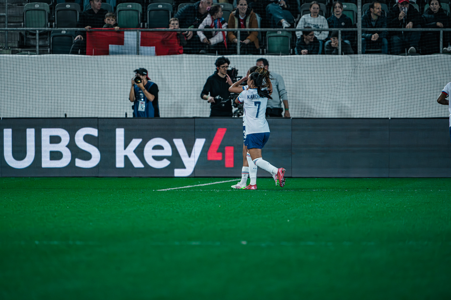 UEFA Women’s Nations League Suisse - France au Kybunpark. (Christian António/LibsVisuals.com)