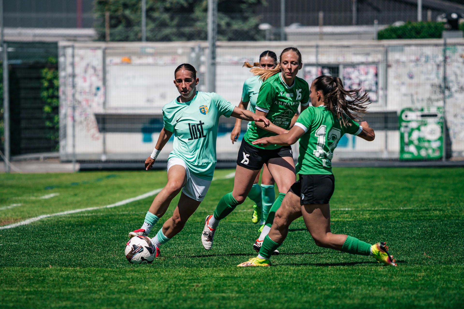 Yverdon Sport FC et FC Schlieren au Stade Municipal. (Christian António/LibsVisuals.com)