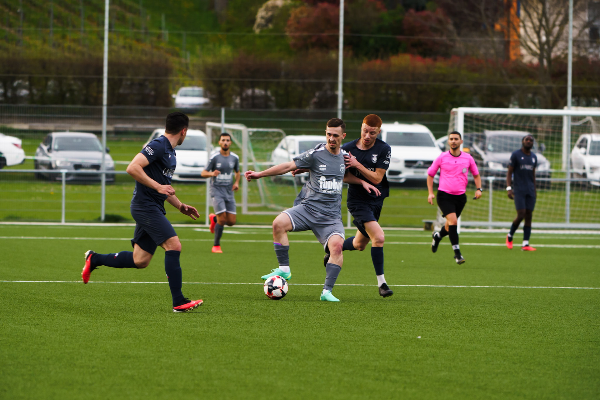 Match 2ème Ligue FC Champagne - FC Grandson-Tuileries au Terrain de Sport de Derrière-Ville à Champagne