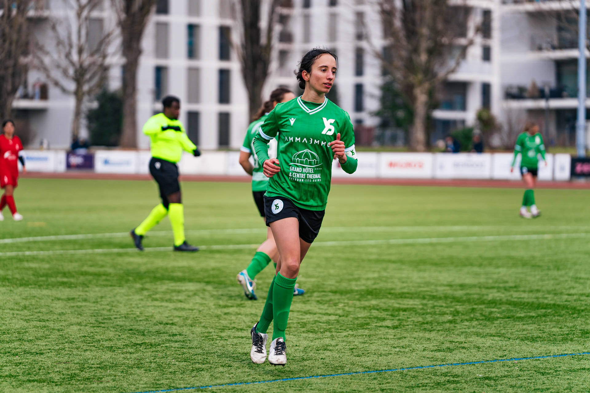 Match Amical entre FC Renens et Yverdon Sport FC au Stade sportif du Croset. (Christian António/LibsVisuals.com)
