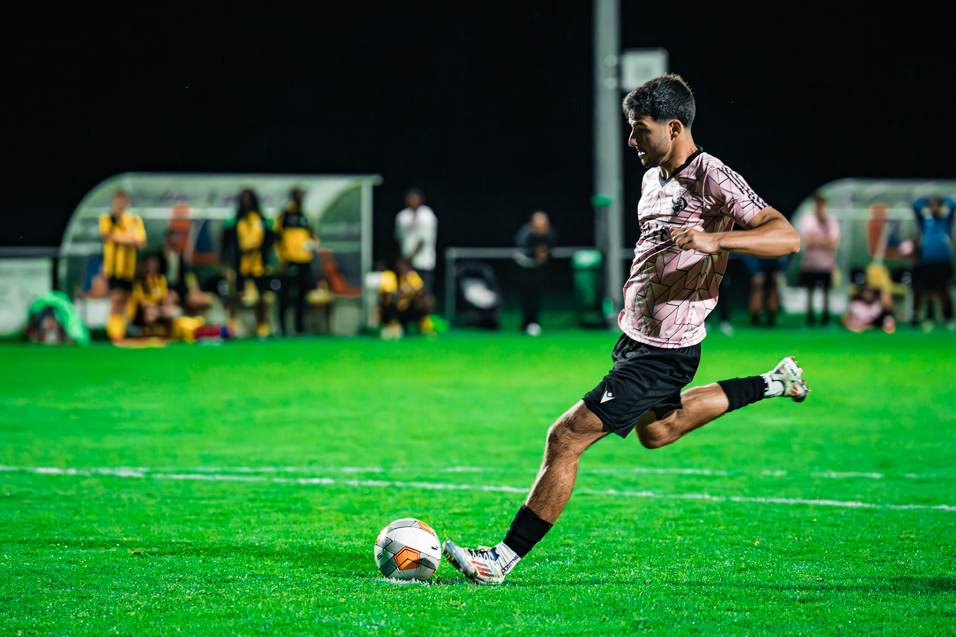 Match BCV Cup opposant FC Corcelles-Payerne I – FC Poliez-Pittet IA à la Place de sports Freybonnaz. (Christian António/LibsVisuals.com)