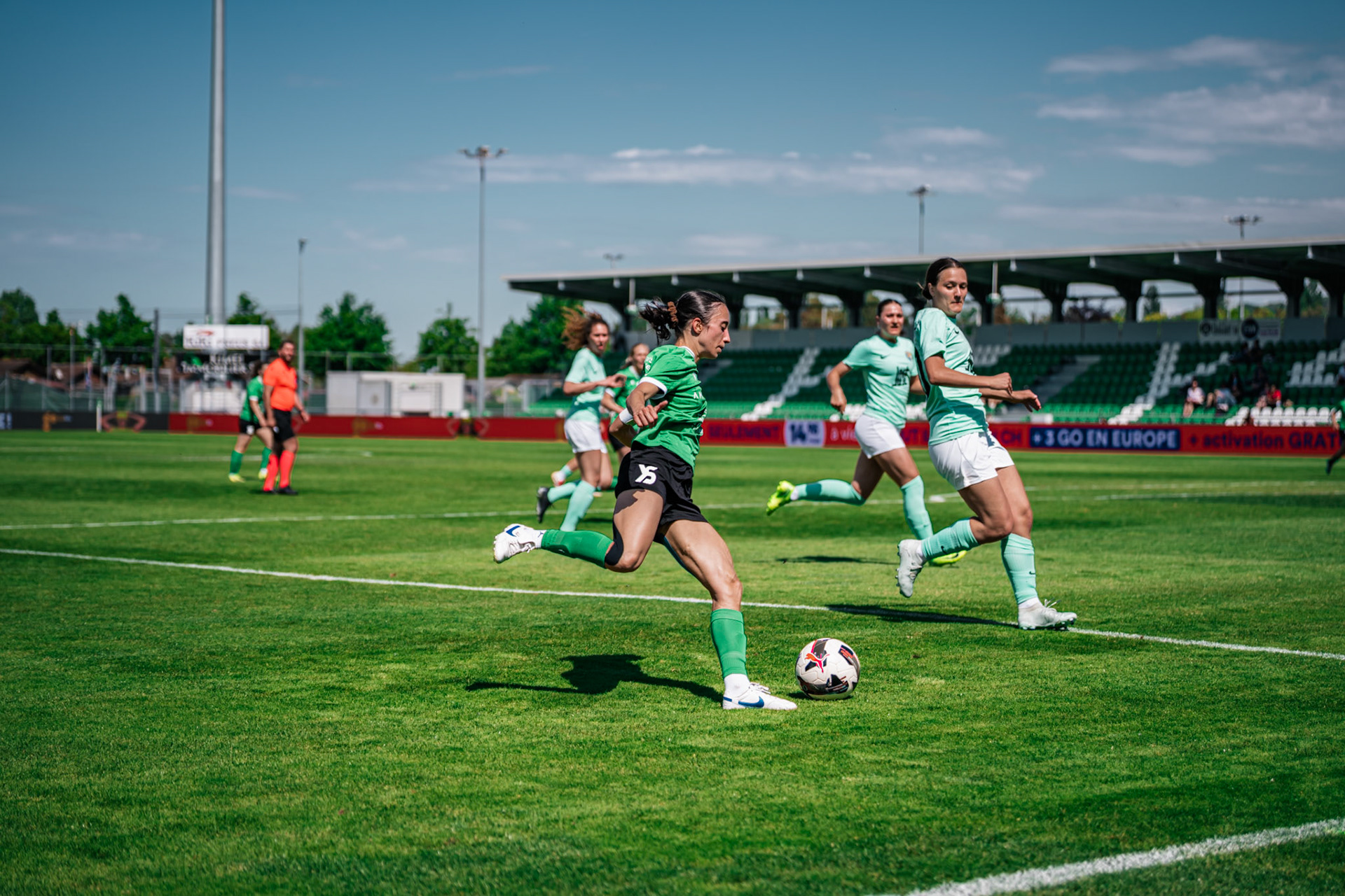 Yverdon Sport FC et FC Schlieren au Stade Municipal. (Christian António/LibsVisuals.com)