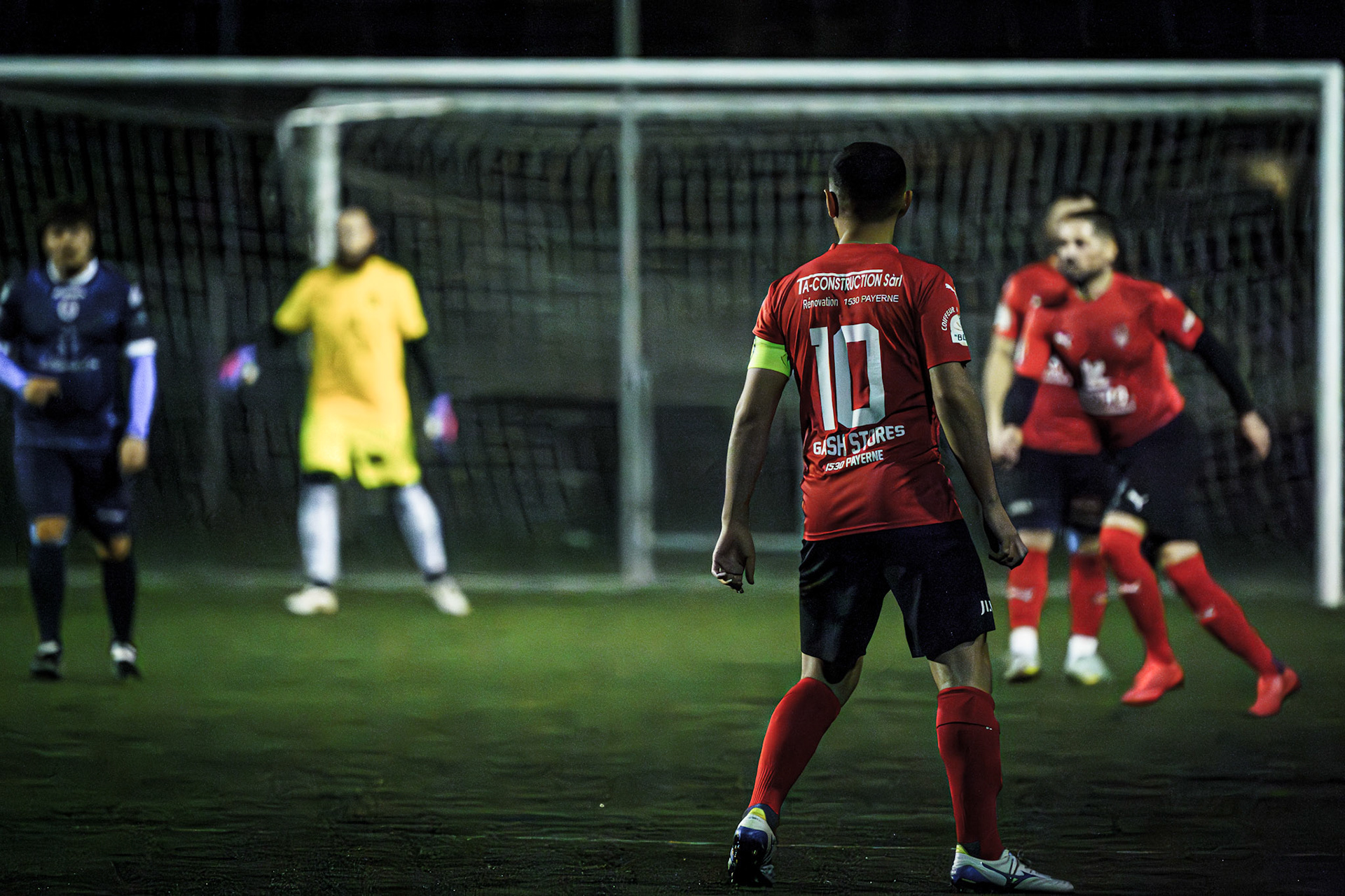 Match 3ème Ligue Iliria Payerne - Azzurri Yverdon au Stade Municipal à Payerne
