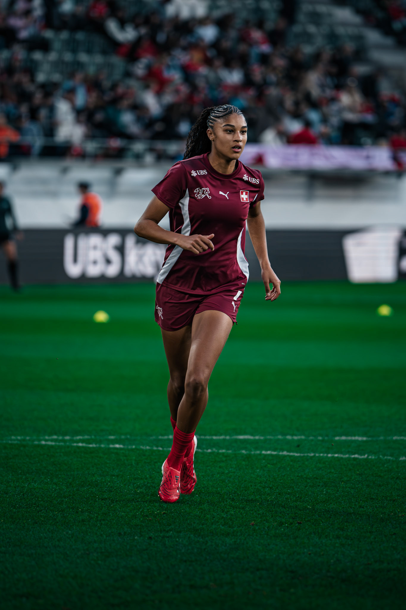 UEFA Women’s Nations League Suisse - France au Kybunpark. (Christian António/LibsVisuals.com)