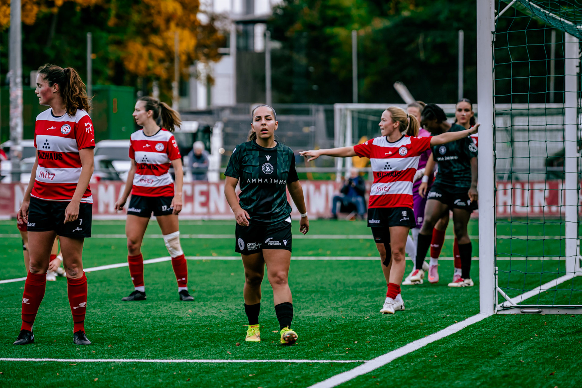 Match de championnat LNB Féminine opposant le FC Winterthur et Yverdon Sport FC au Schützenwiese, Winterthur. (Christian António/LibsVisuals.com)
