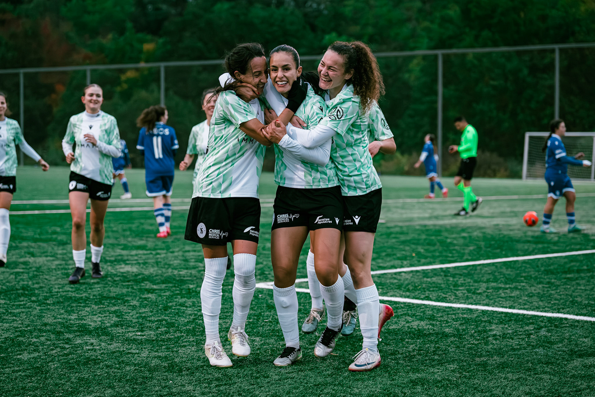 Match AXA Women’s Cup (1/16 de finale) opposant FC Lausanne-Sport et Yverdon Sport FC au Centre sportif de la Tuilière. (Christian António/LibsVisuals.com)