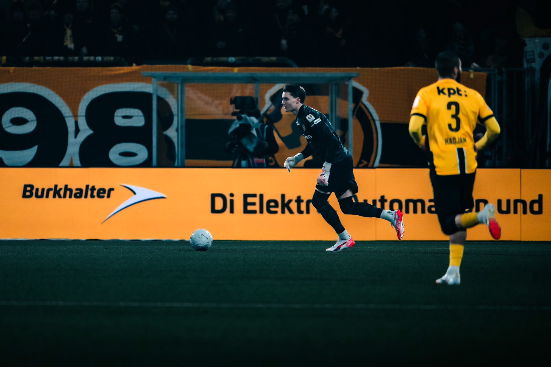 Marvin Keller, Gardien du BSC Young Boys lors du match entre BSC Young Boys et FC Winterthur au Stadion Wankdorf. (Christian António/LibsVisuals.com)