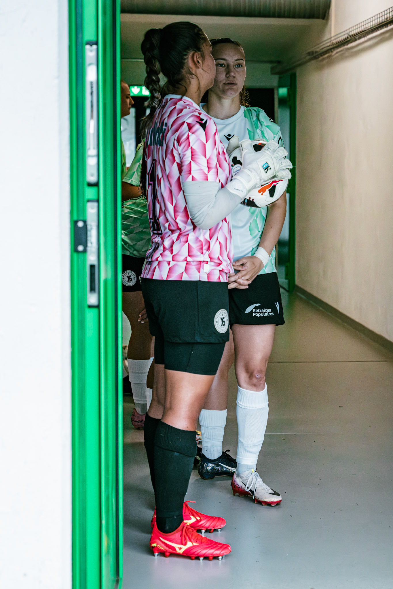 Match championnat LNB féminine opposant Yverdon Sport FC et FC Solothurn Frauen au Stade Municipal. (Christian António/LibsVisuals.com)