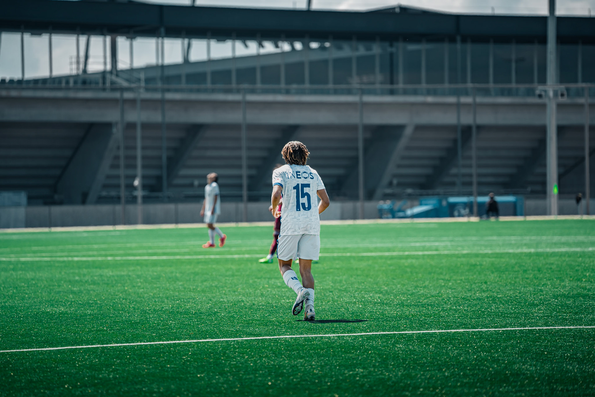 FC Lausanne-Sport M-17 et Servette FC M-17 au Centre sportif+ Stade de la Tuilière. (Christian António/LibsVisuals.com)
